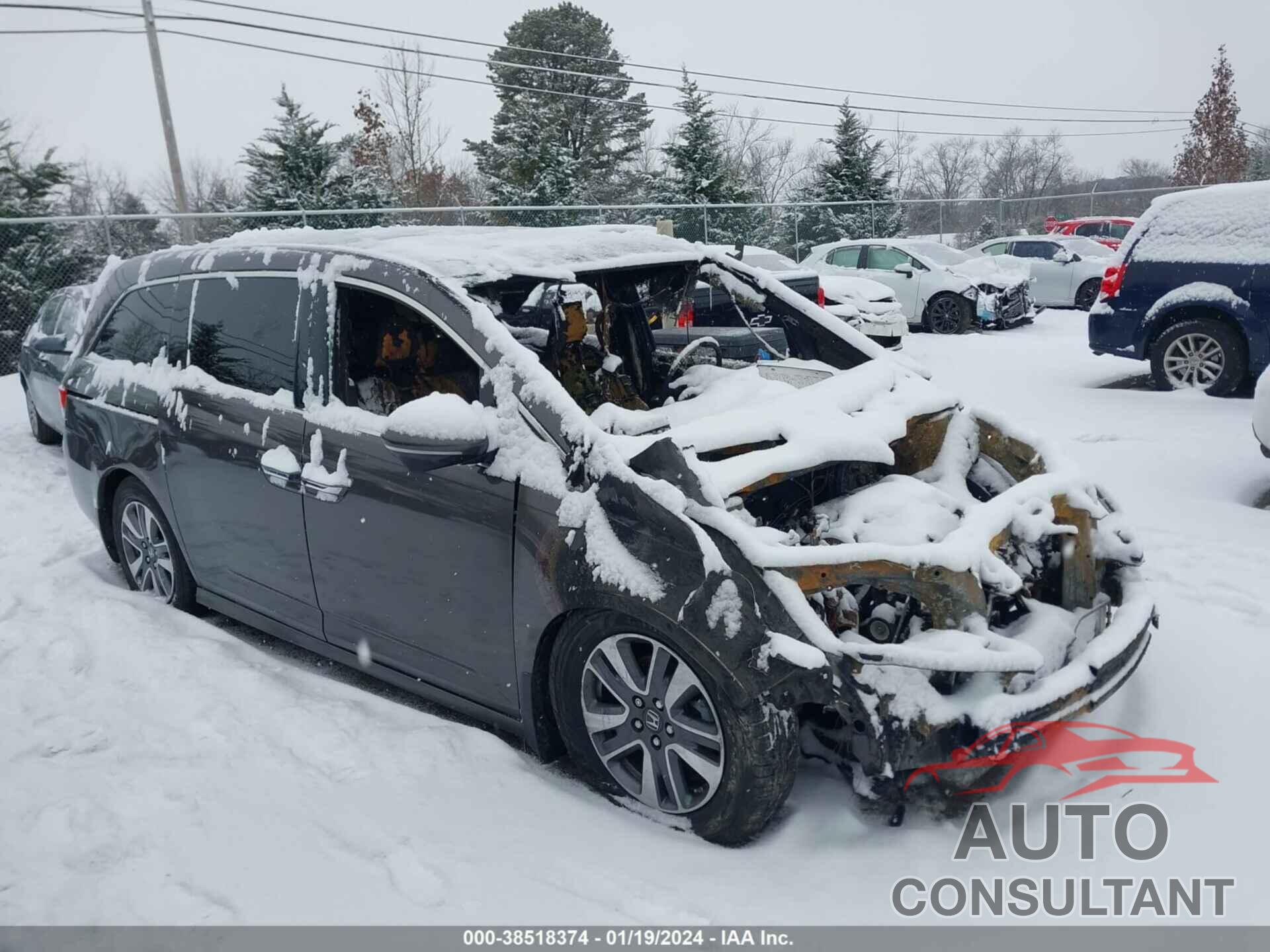 HONDA ODYSSEY 2017 - 5FNRL5H92HB002294