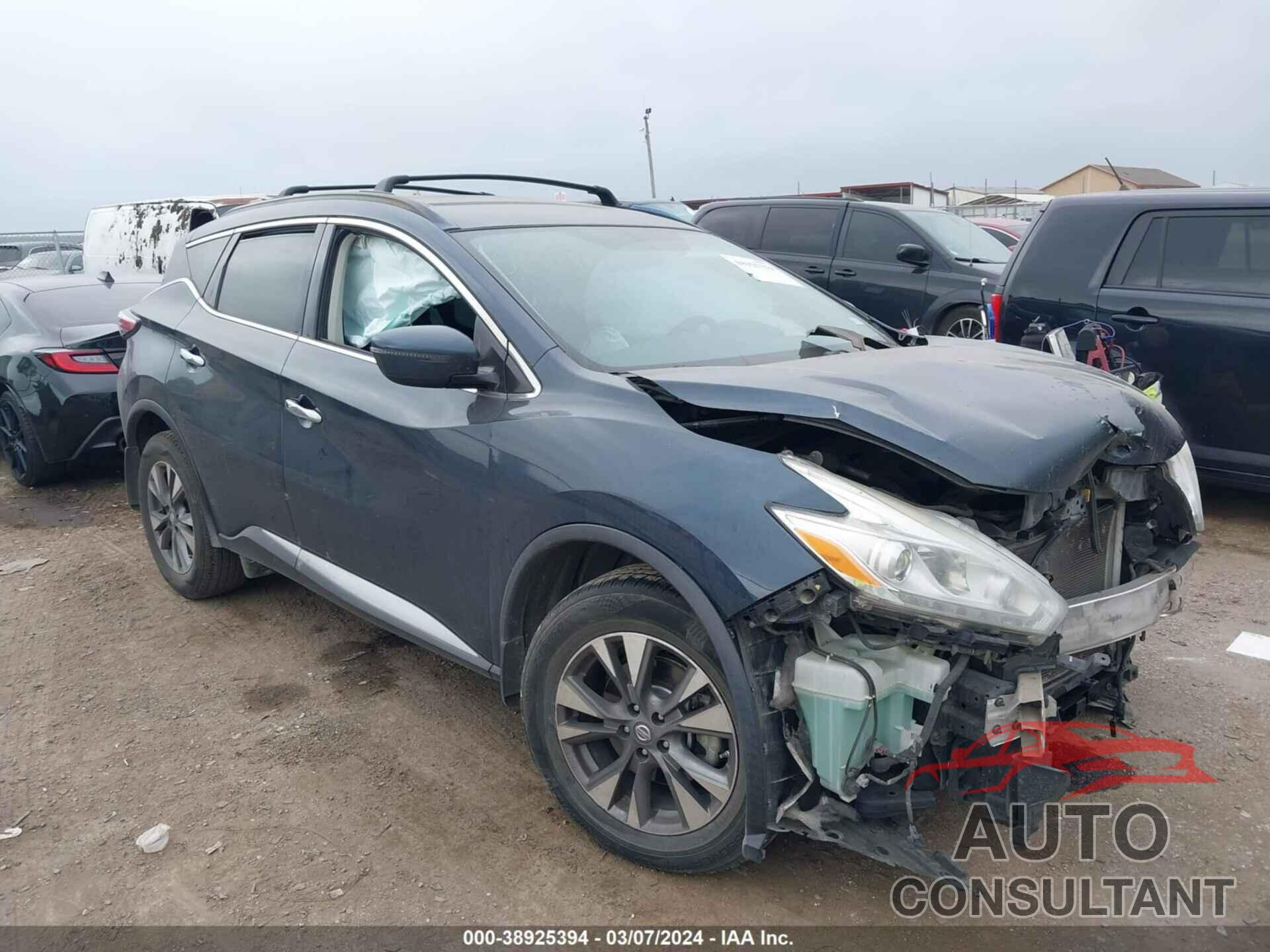 NISSAN MURANO 2017 - 5N1AZ2MGXHN108343