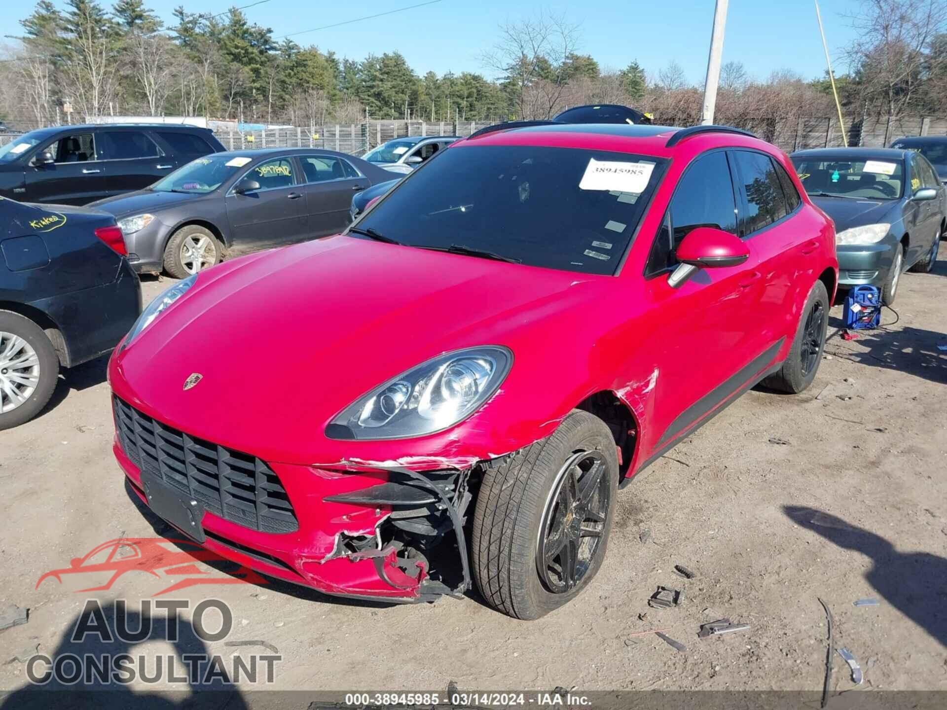 PORSCHE MACAN 2017 - WP1AA2A53HLB09181