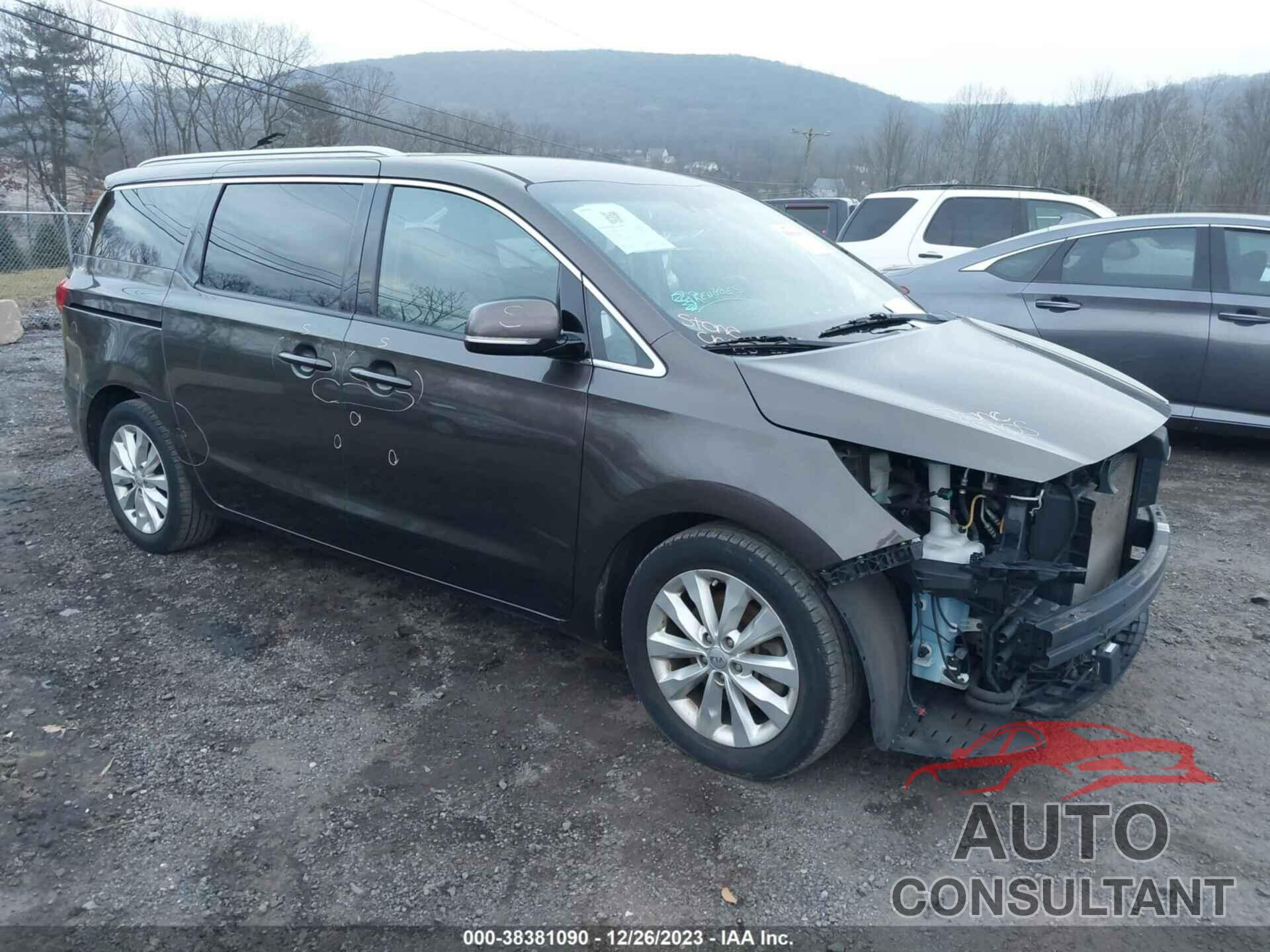 KIA SEDONA 2017 - KNDMC5C19H6257242