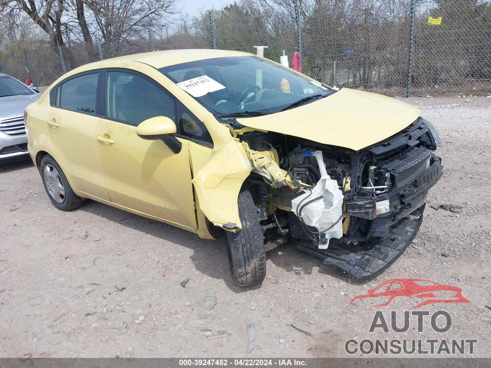 KIA RIO 2016 - KNADM4A34G6531471