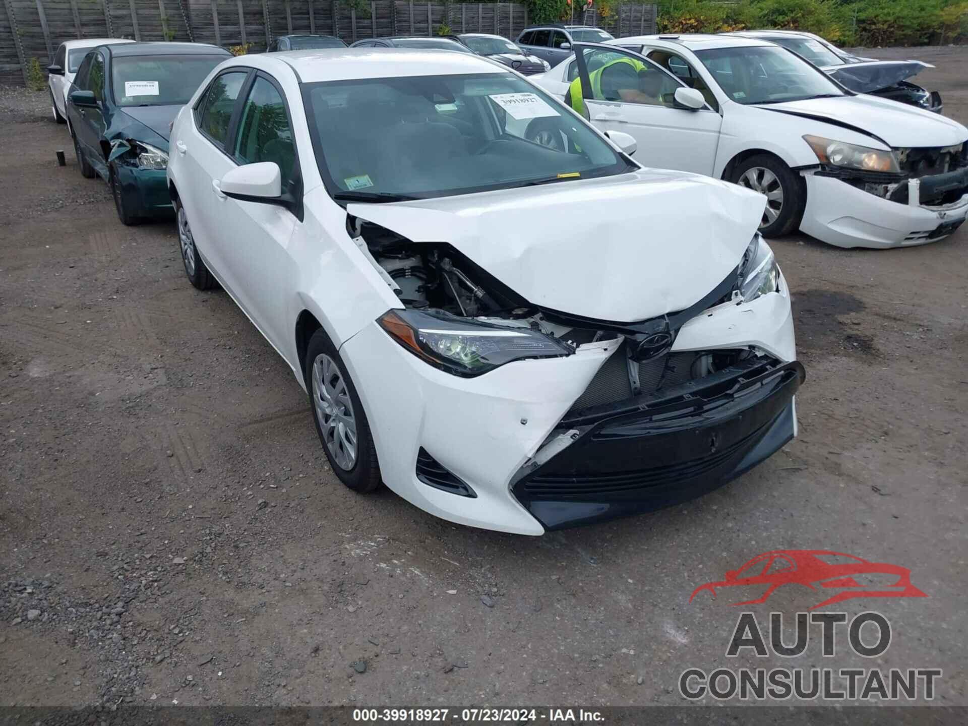 TOYOTA COROLLA 2017 - 2T1BURHE3HC963252