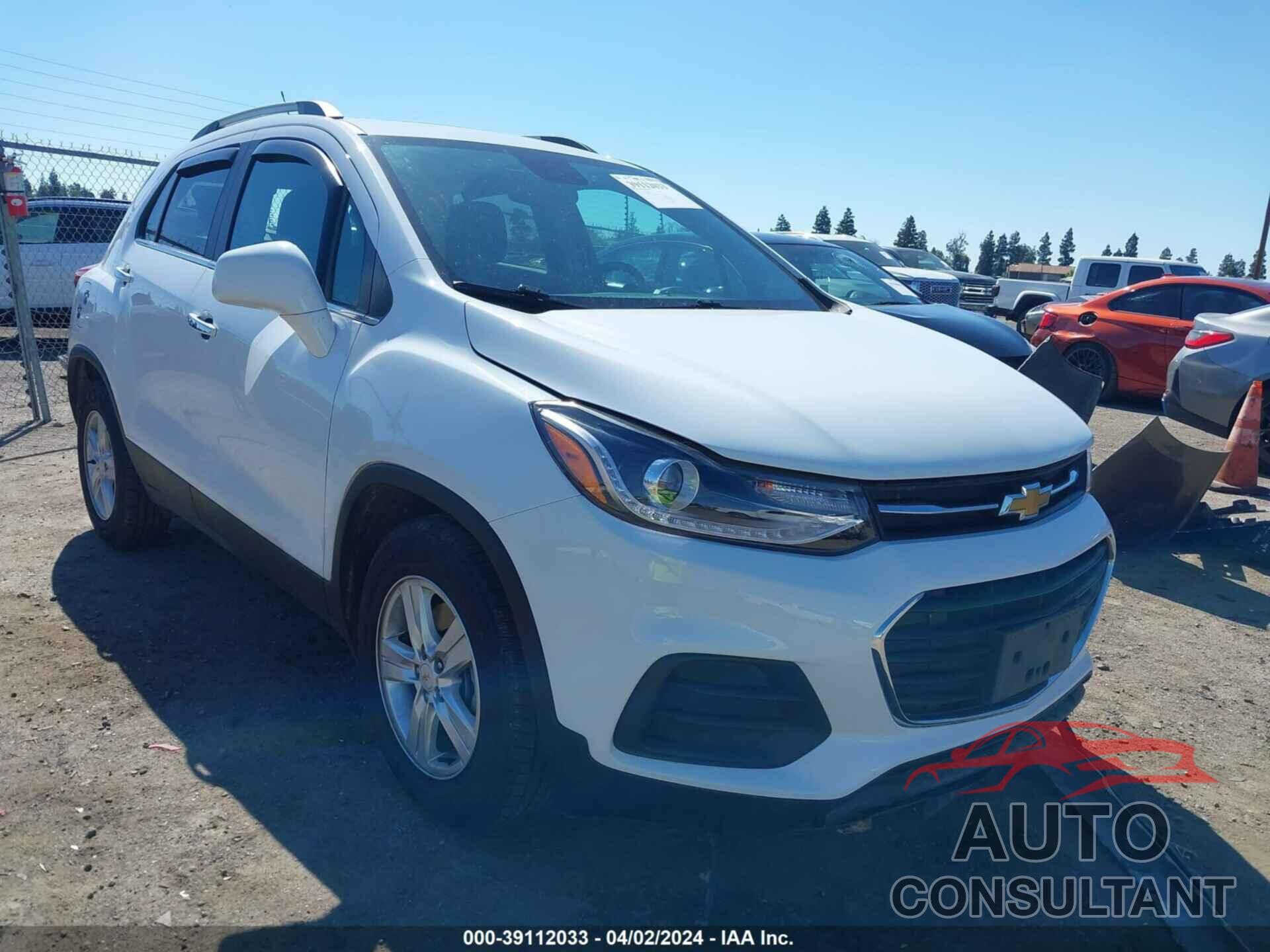 CHEVROLET TRAX 2020 - KL7CJLSB0LB086121