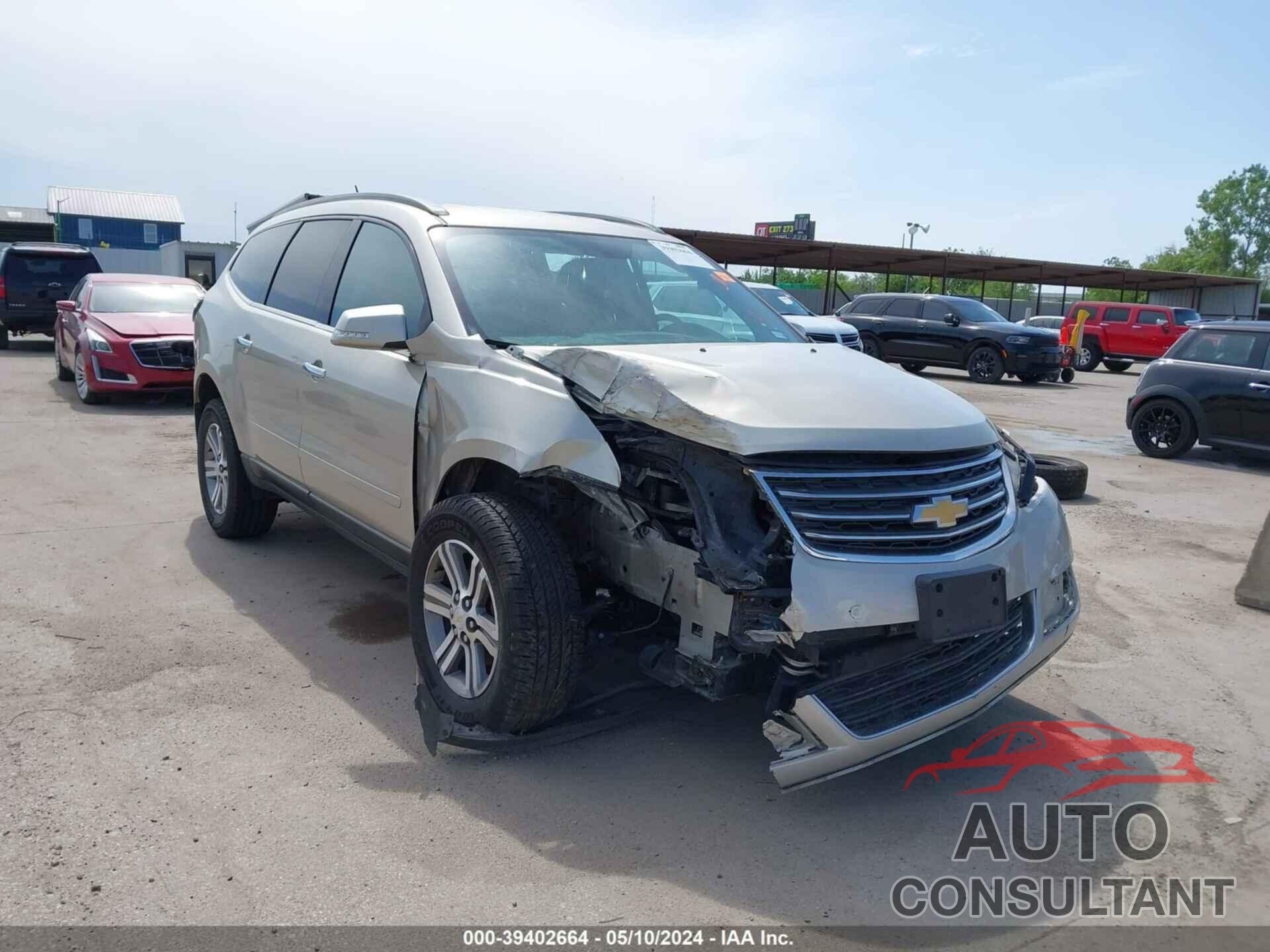 CHEVROLET TRAVERSE 2016 - 1GNKRHKD4GJ255209