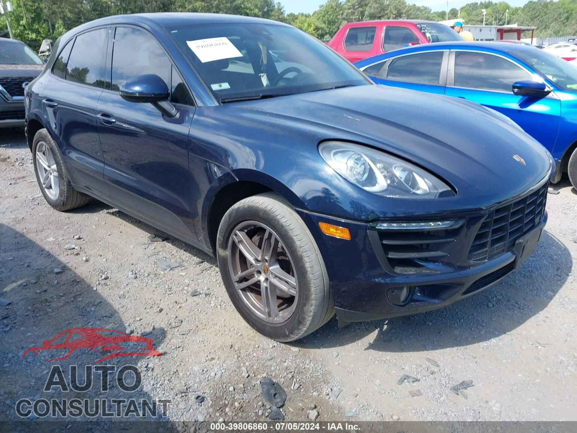 PORSCHE MACAN 2017 - WP1AA2A54HLB04538
