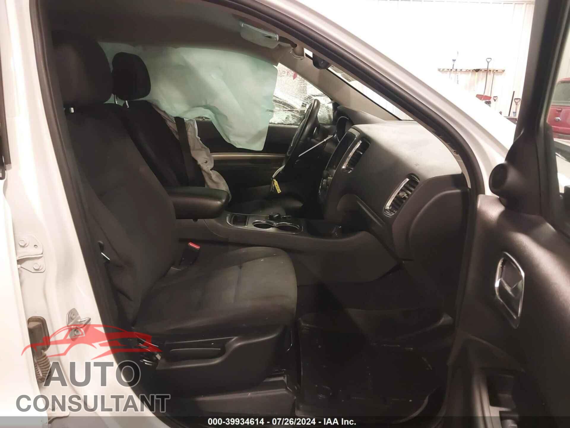 DODGE DURANGO 2017 - 1C4RDJAG5HC833834