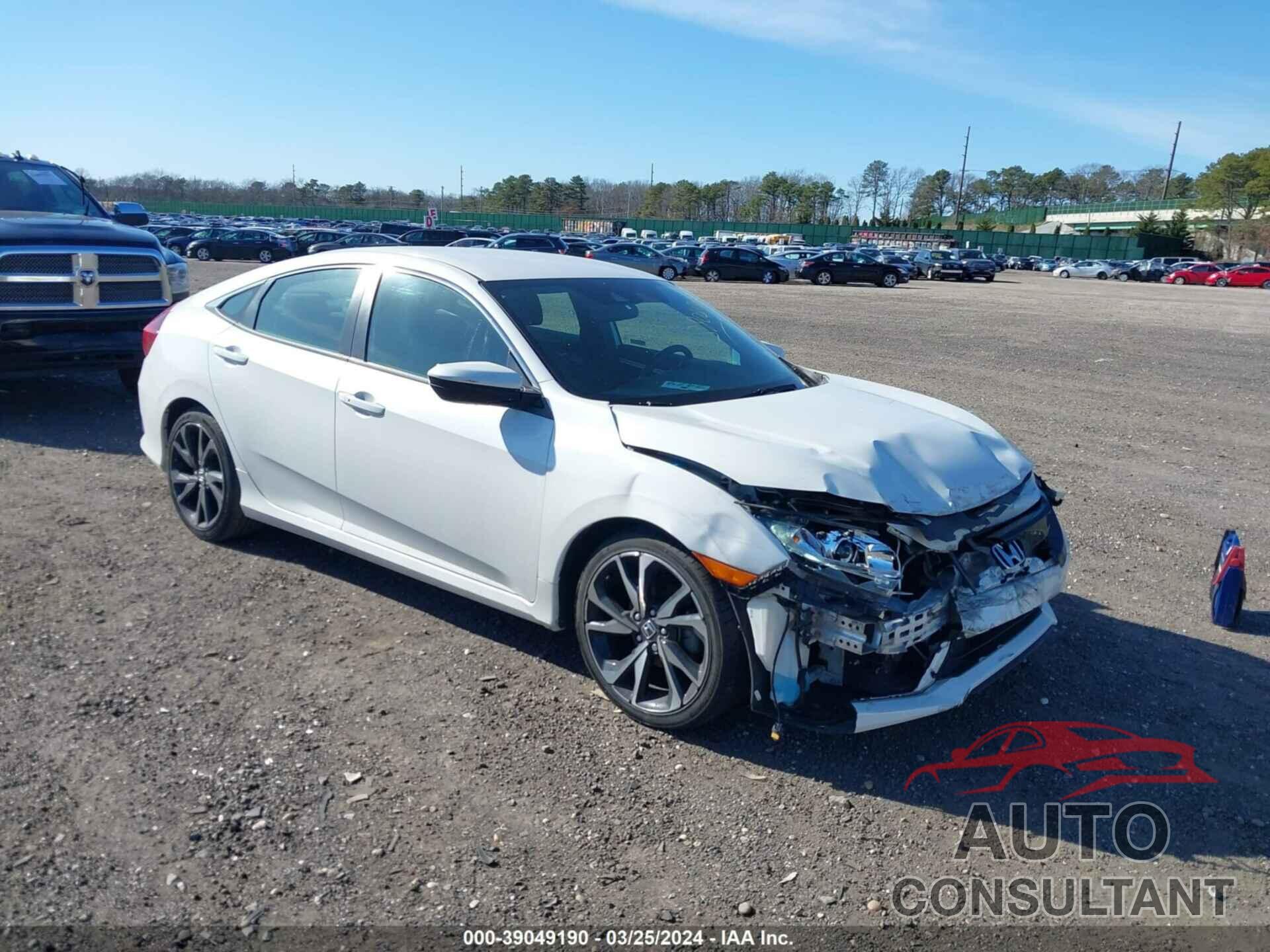 HONDA CIVIC 2019 - 2HGFC2F89KH506436