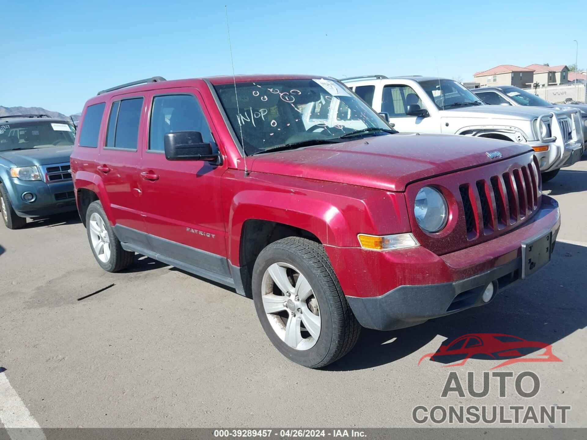 JEEP PATRIOT 2017 - 1C4NJPFA9HD209432