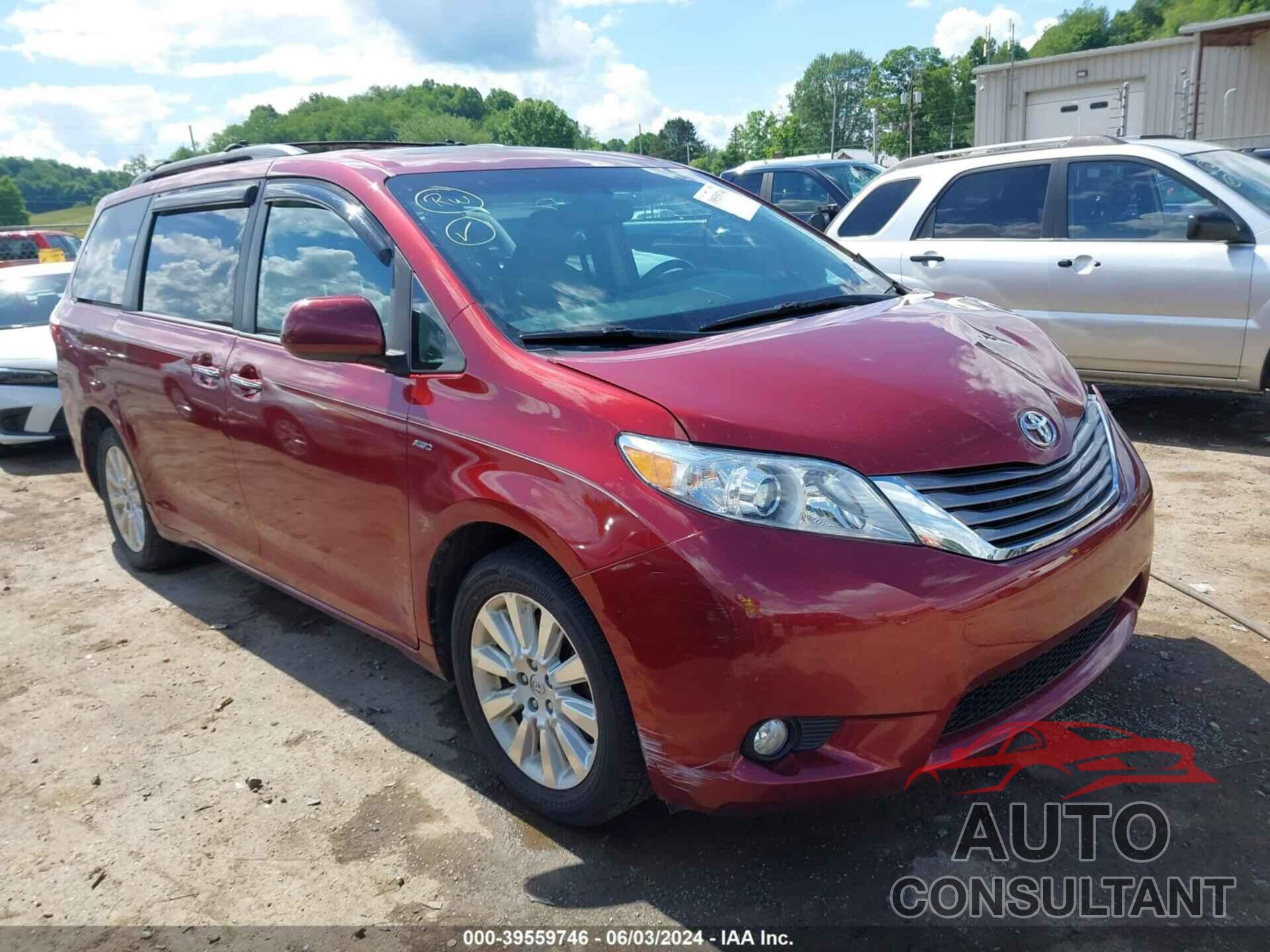 TOYOTA SIENNA 2016 - 5TDDK3DCXGS133793