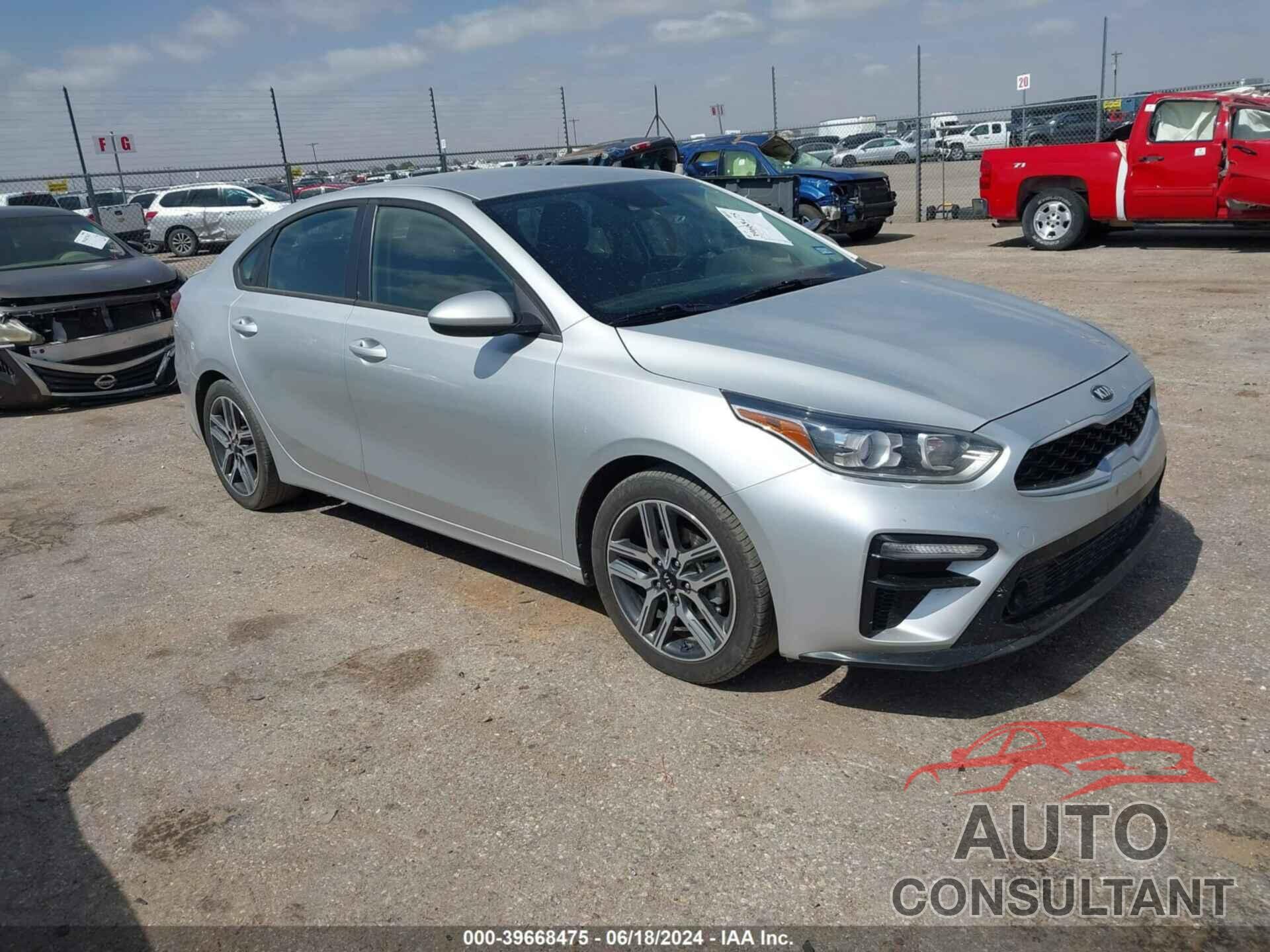 KIA FORTE 2019 - 3KPF34AD2KE090465