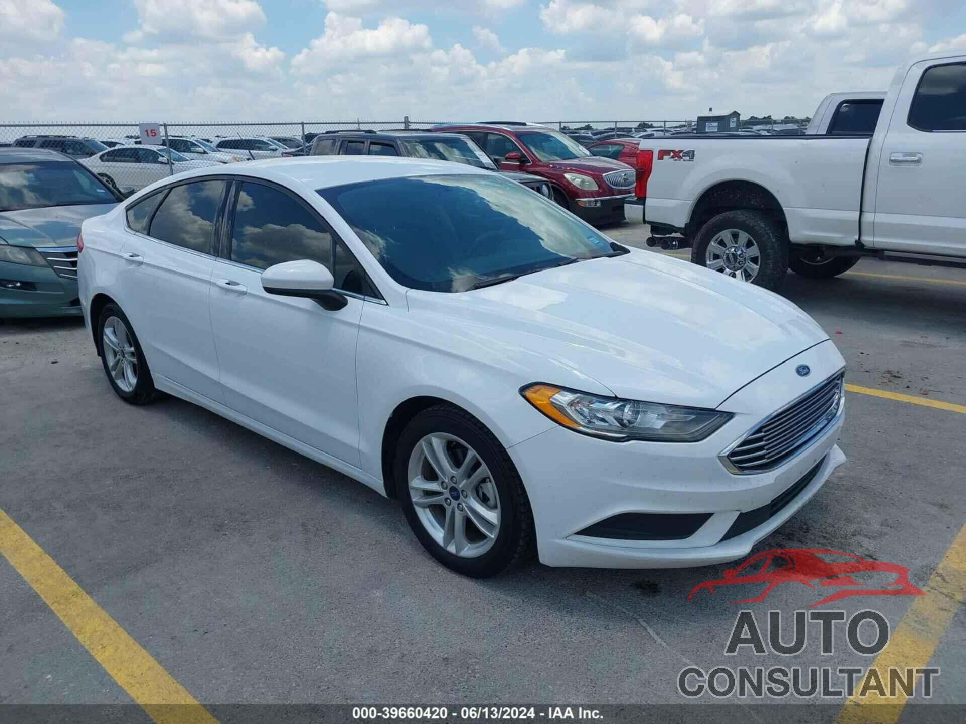 FORD FUSION 2018 - 3FA6P0HDXJR252780