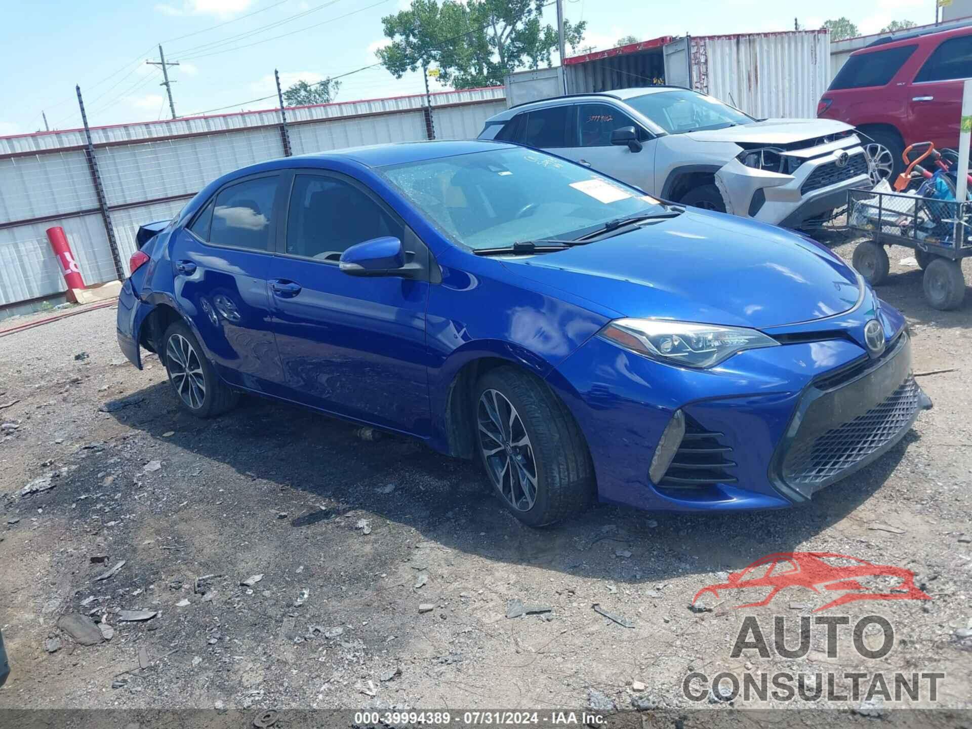 TOYOTA COROLLA 2017 - 5YFBURHE3HP678325