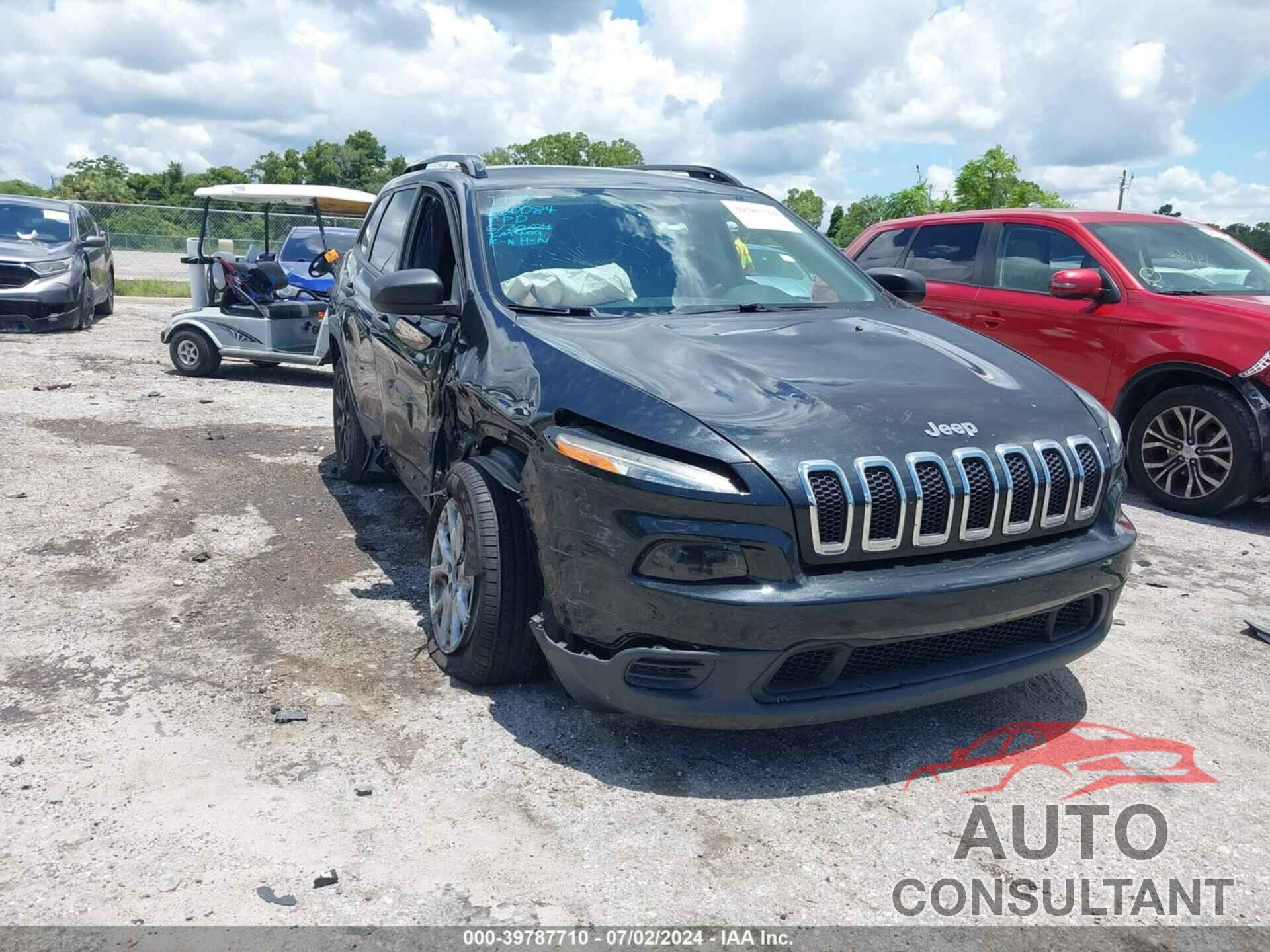 JEEP CHEROKEE 2016 - 1C4PJLAS9GW288489