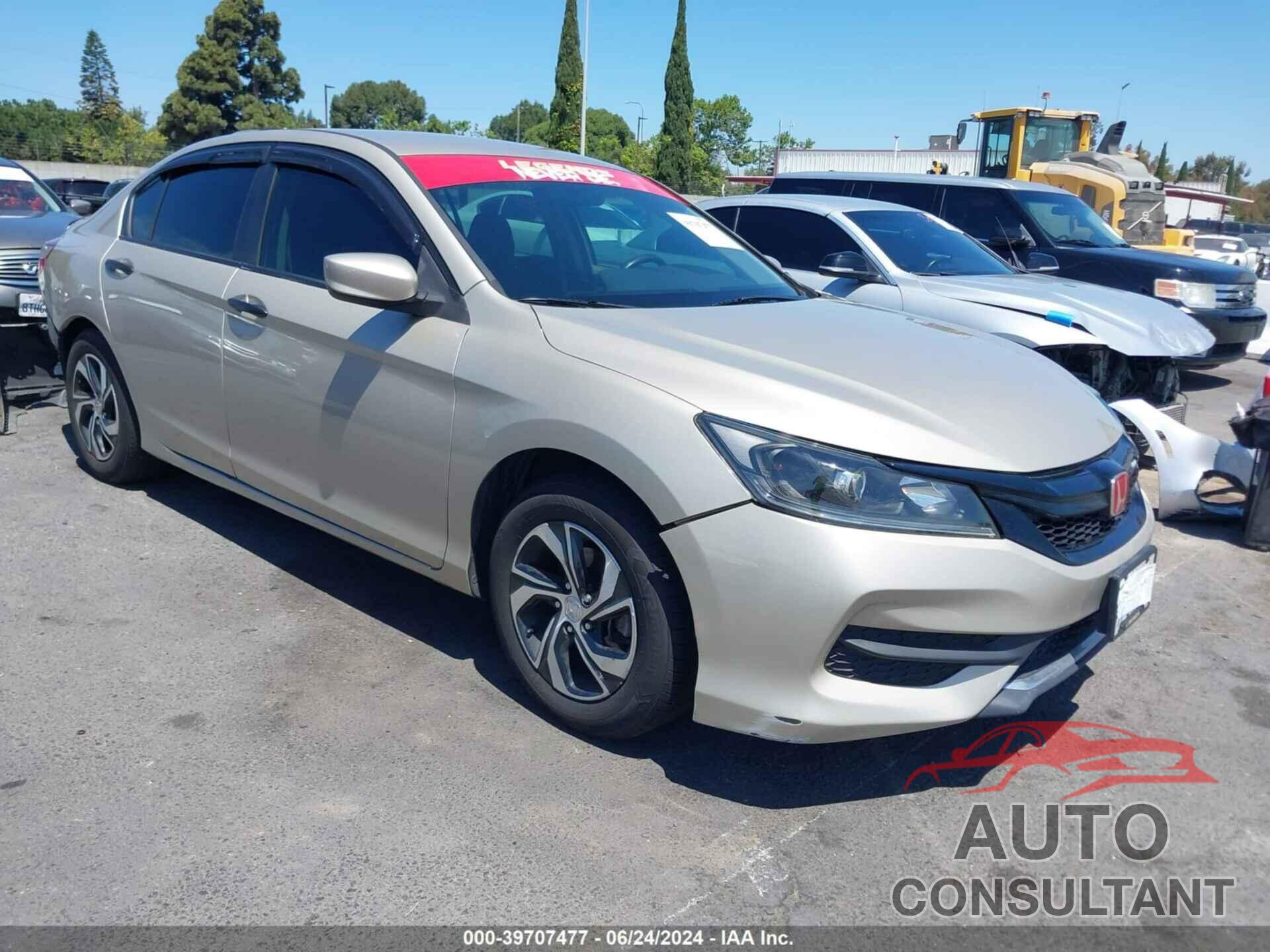 HONDA ACCORD 2016 - 1HGCR2F3XGA023291