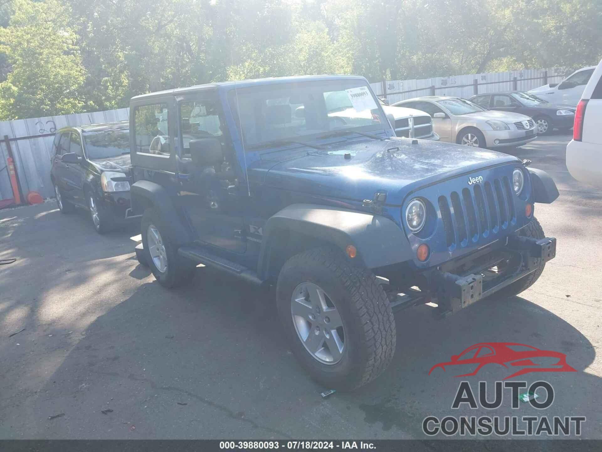 JEEP WRANGLER 2009 - 1J4FA24109L723553