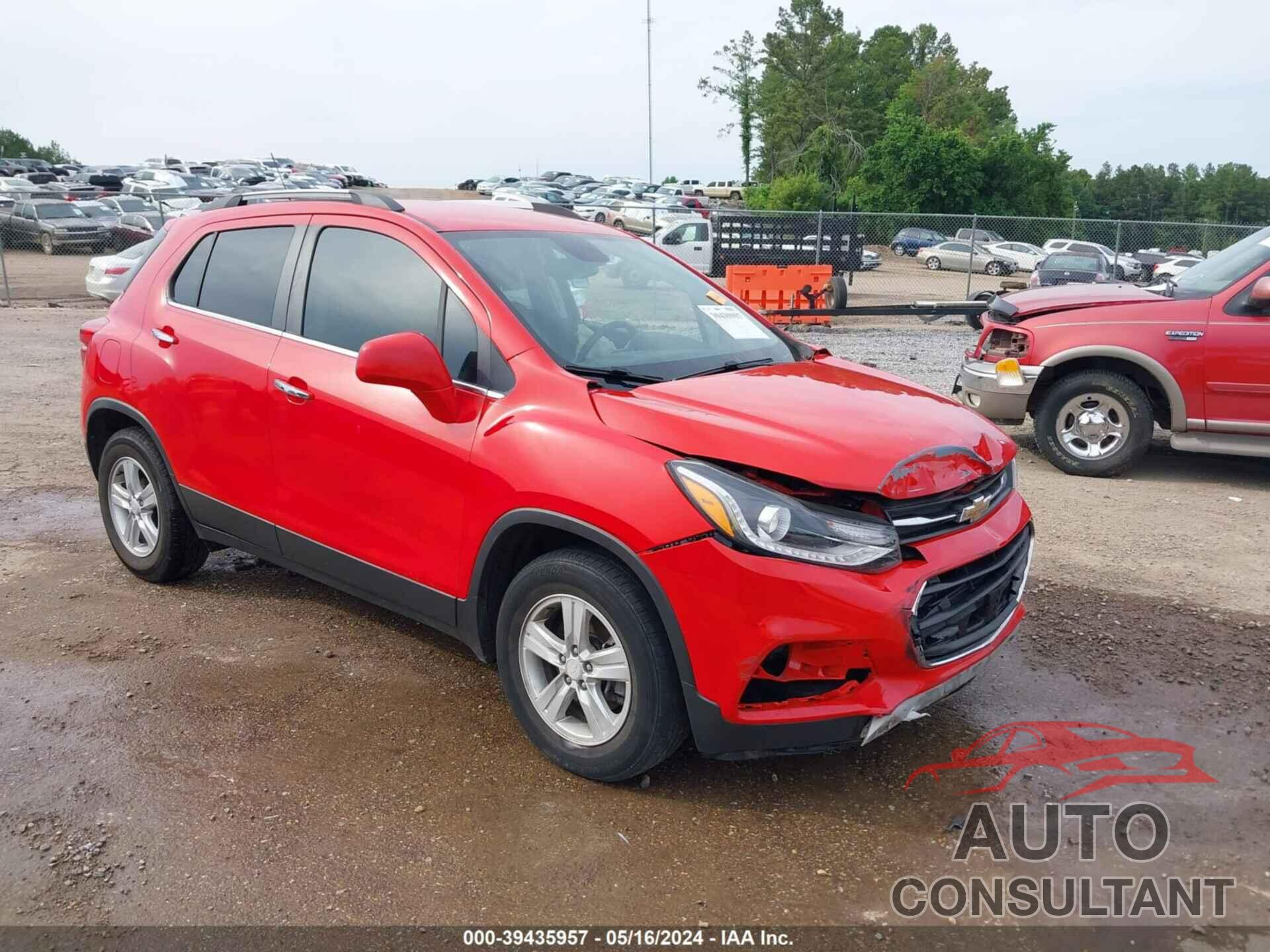 CHEVROLET TRAX 2018 - 3GNCJLSB1JL257836