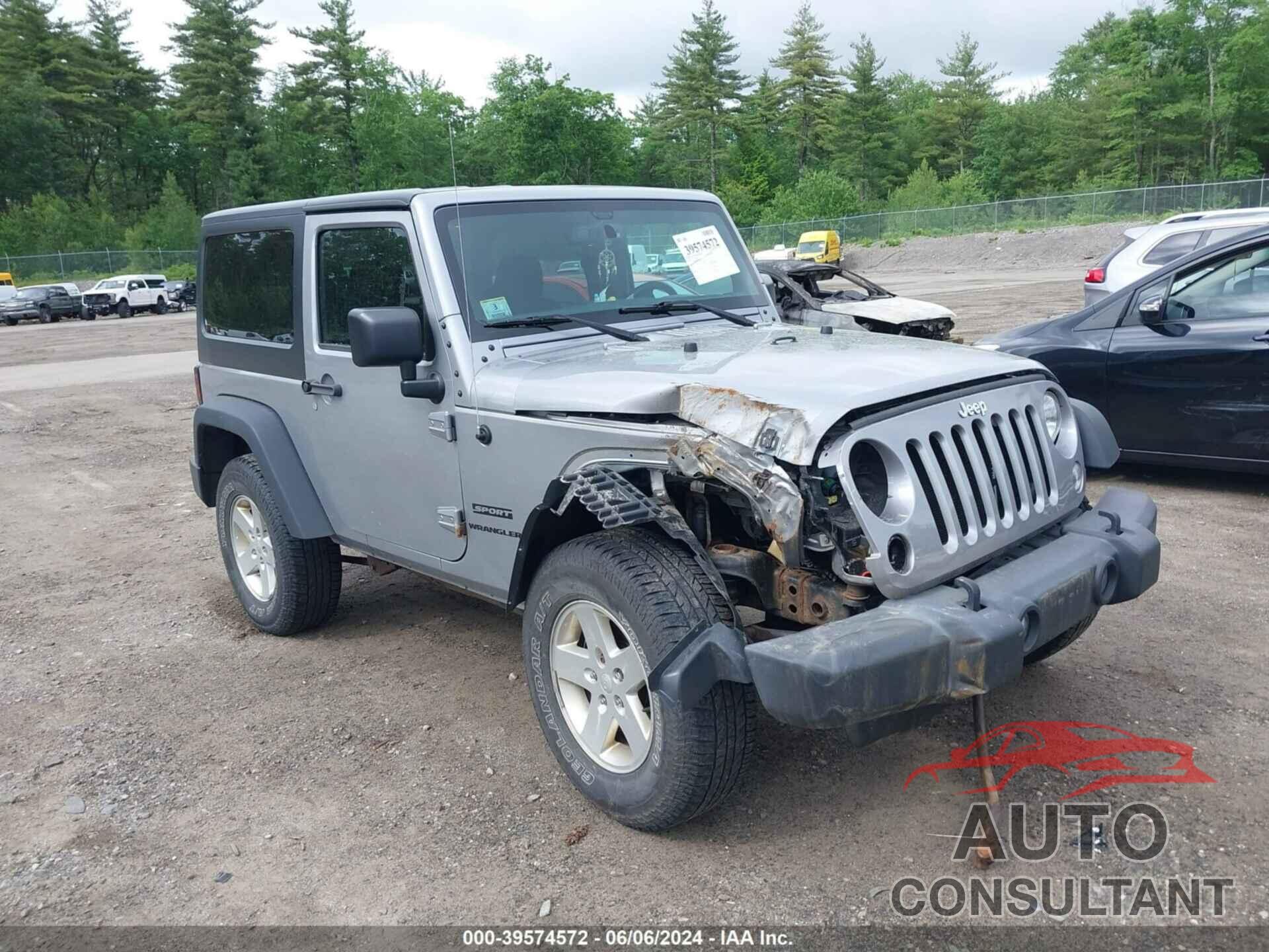 JEEP WRANGLER 2016 - 1C4AJWAG7GL188279