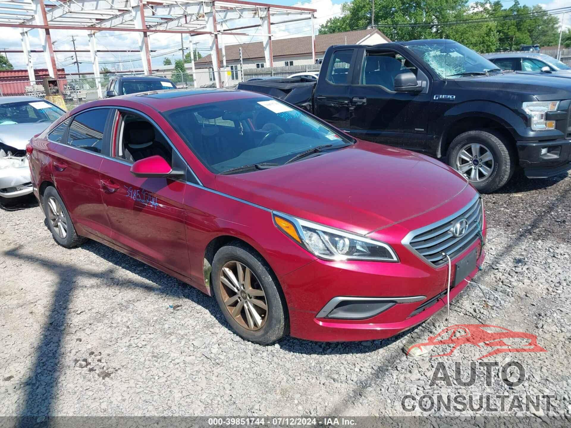 HYUNDAI SONATA 2016 - 5NPE24AF6GH294284