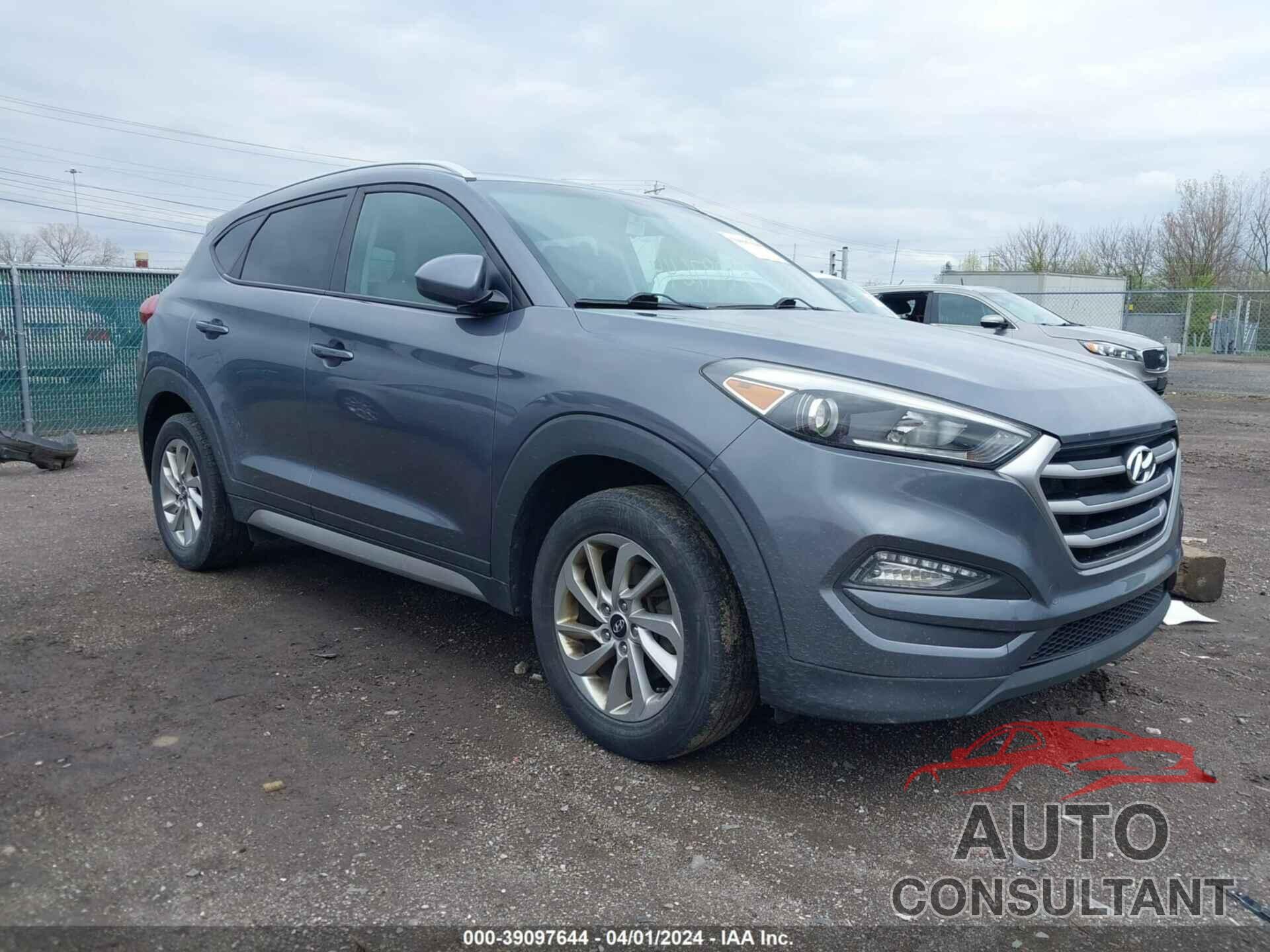 HYUNDAI TUCSON 2017 - KM8J3CA40HU258744