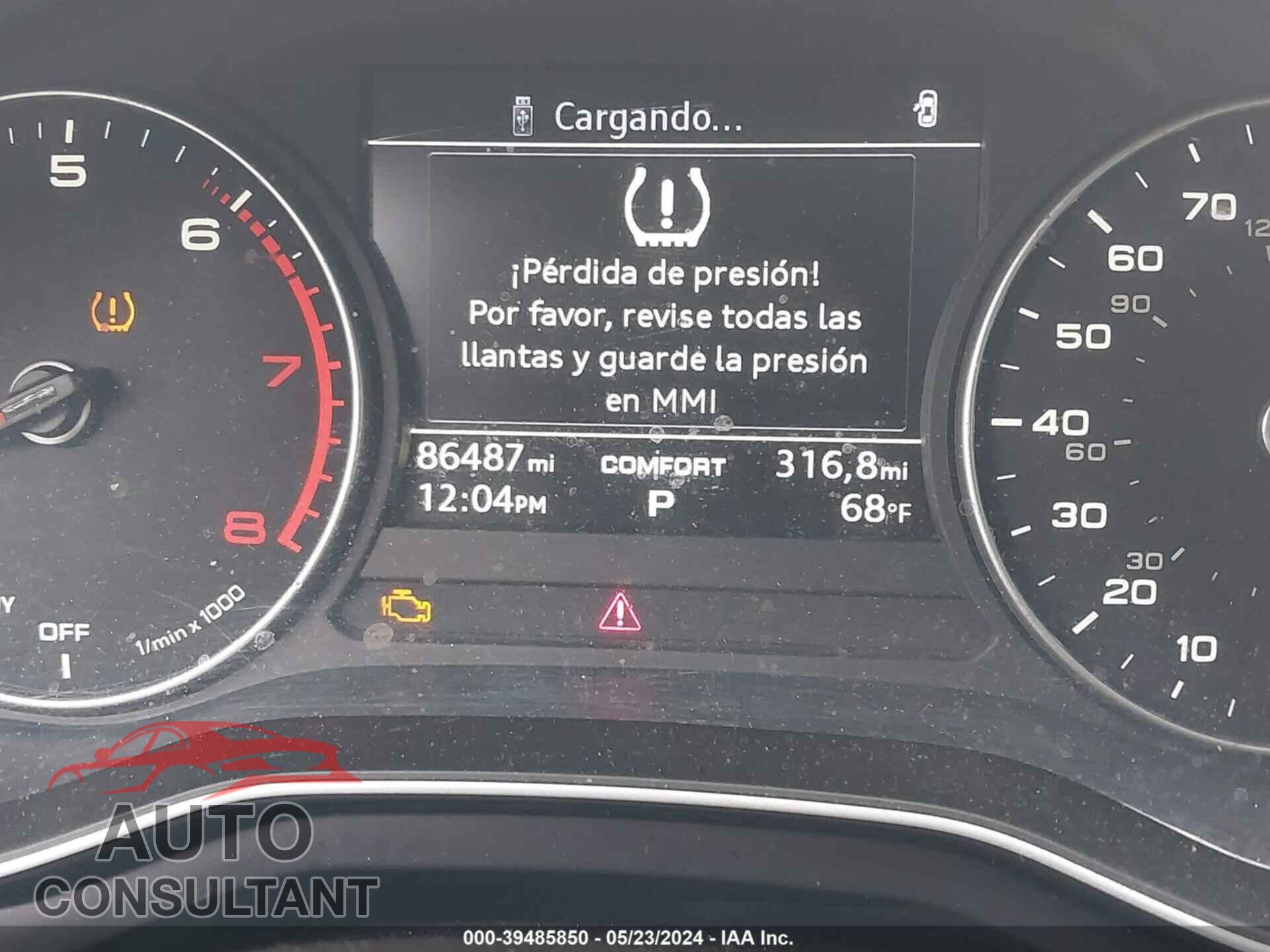 AUDI A4 2017 - WAUGNAF40HN051445