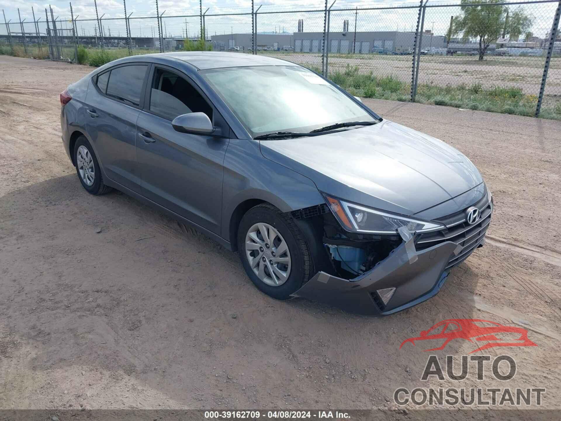 HYUNDAI ELANTRA 2019 - KMHD74LF1KU836380