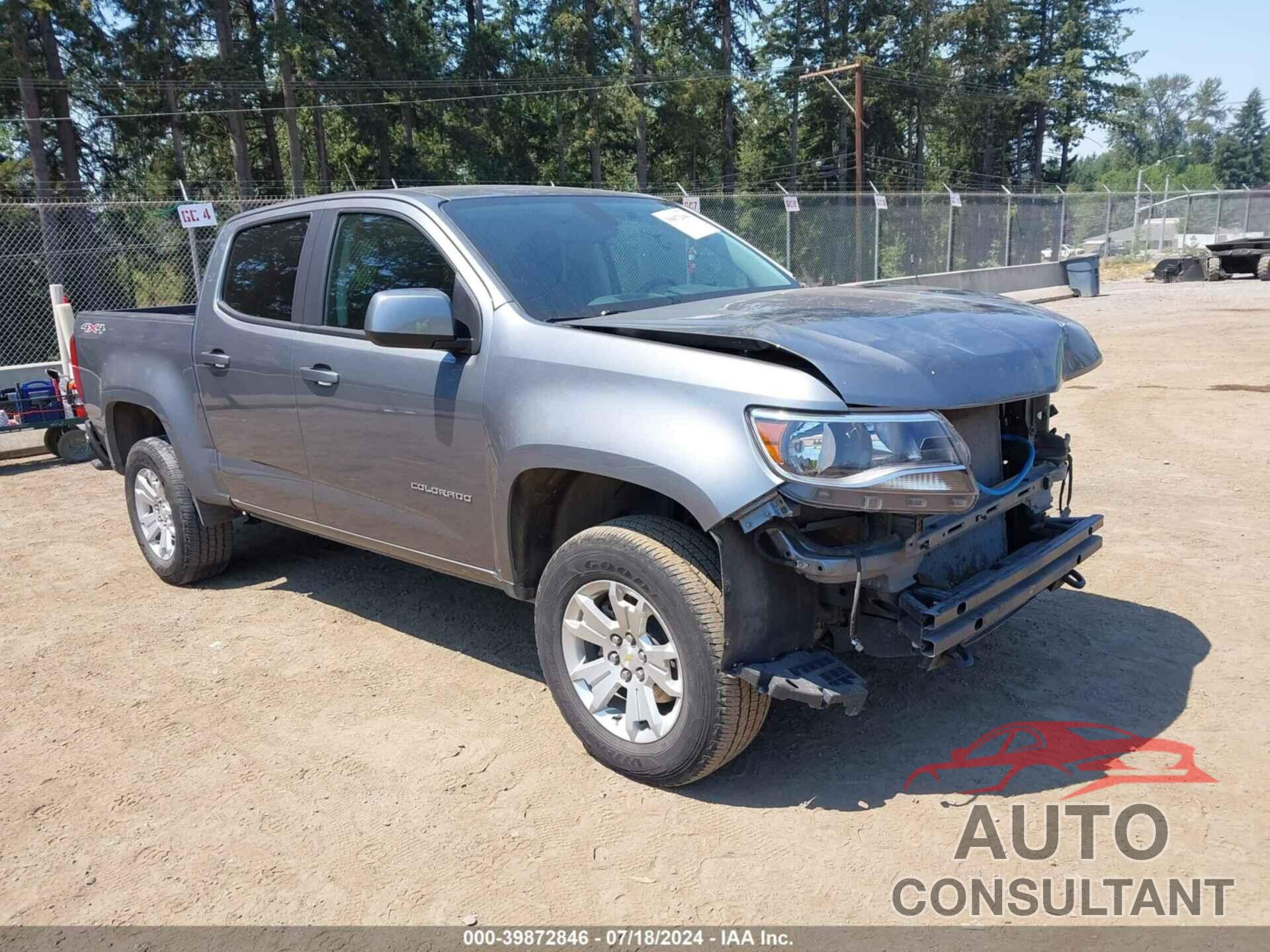 CHEVROLET COLORADO 2021 - 1GCGTCEN3M1189559