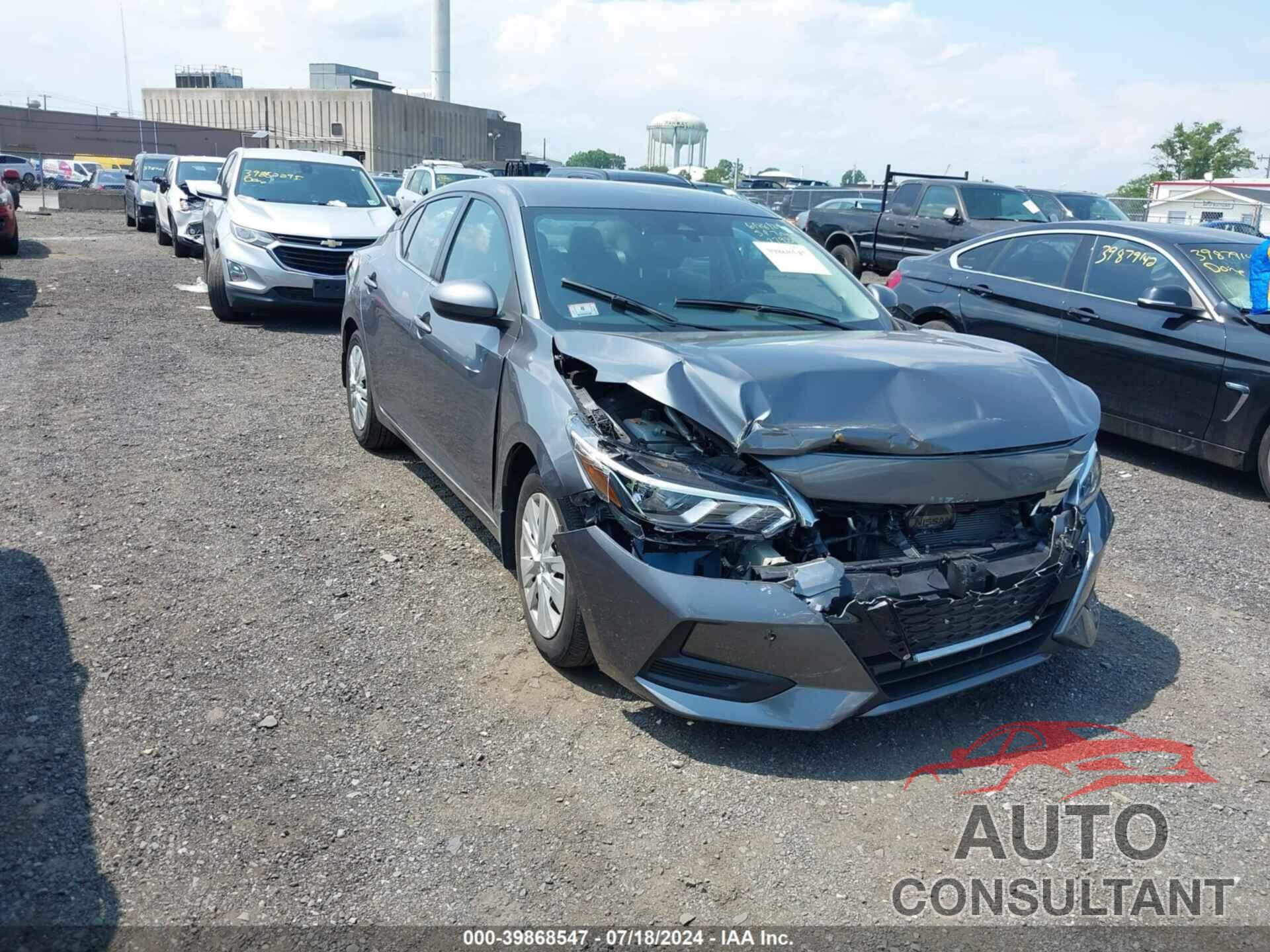 NISSAN SENTRA 2022 - 3N1AB8BV5NY279516