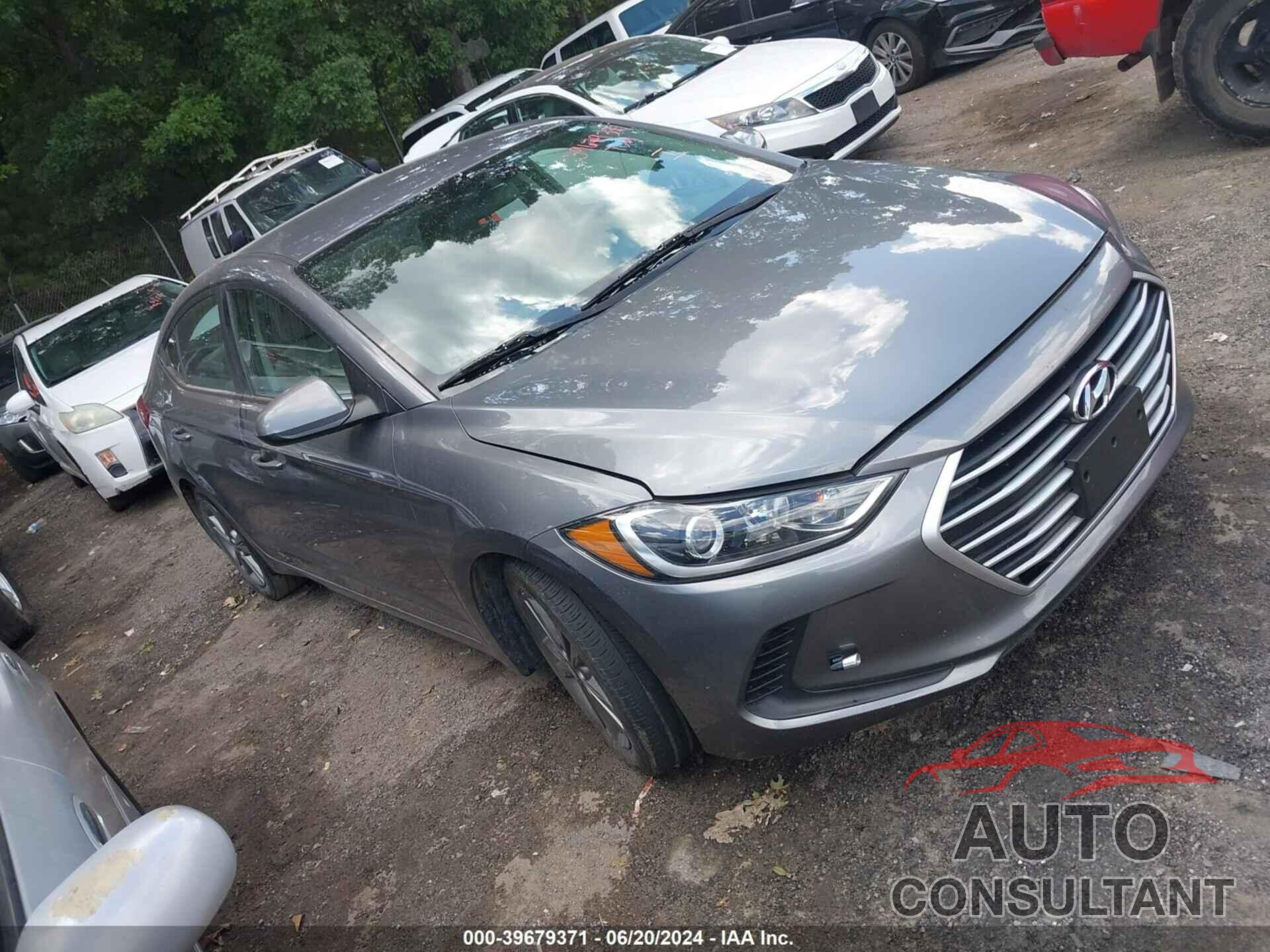 HYUNDAI ELANTRA 2018 - 5NPD84LF8JH302576