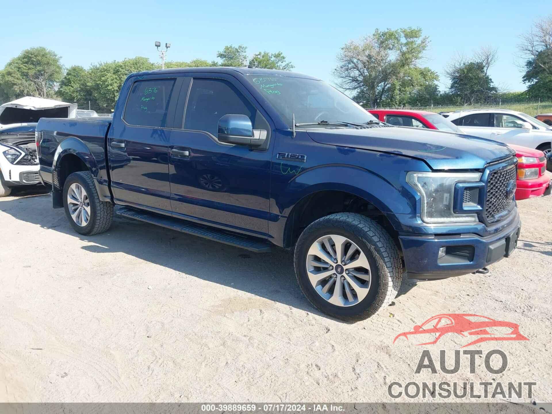 FORD F-150 2018 - 1FTEW1E52JKE70941