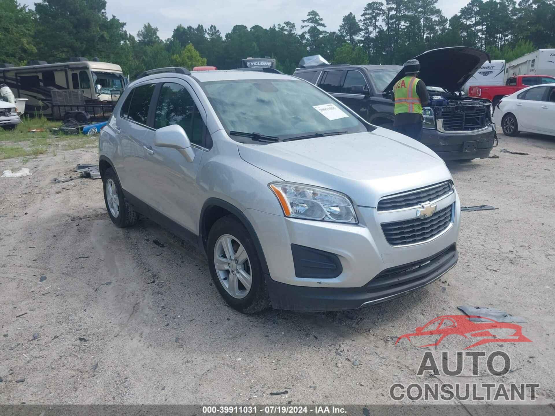 CHEVROLET TRAX 2016 - KL7CJLSB9GB761258