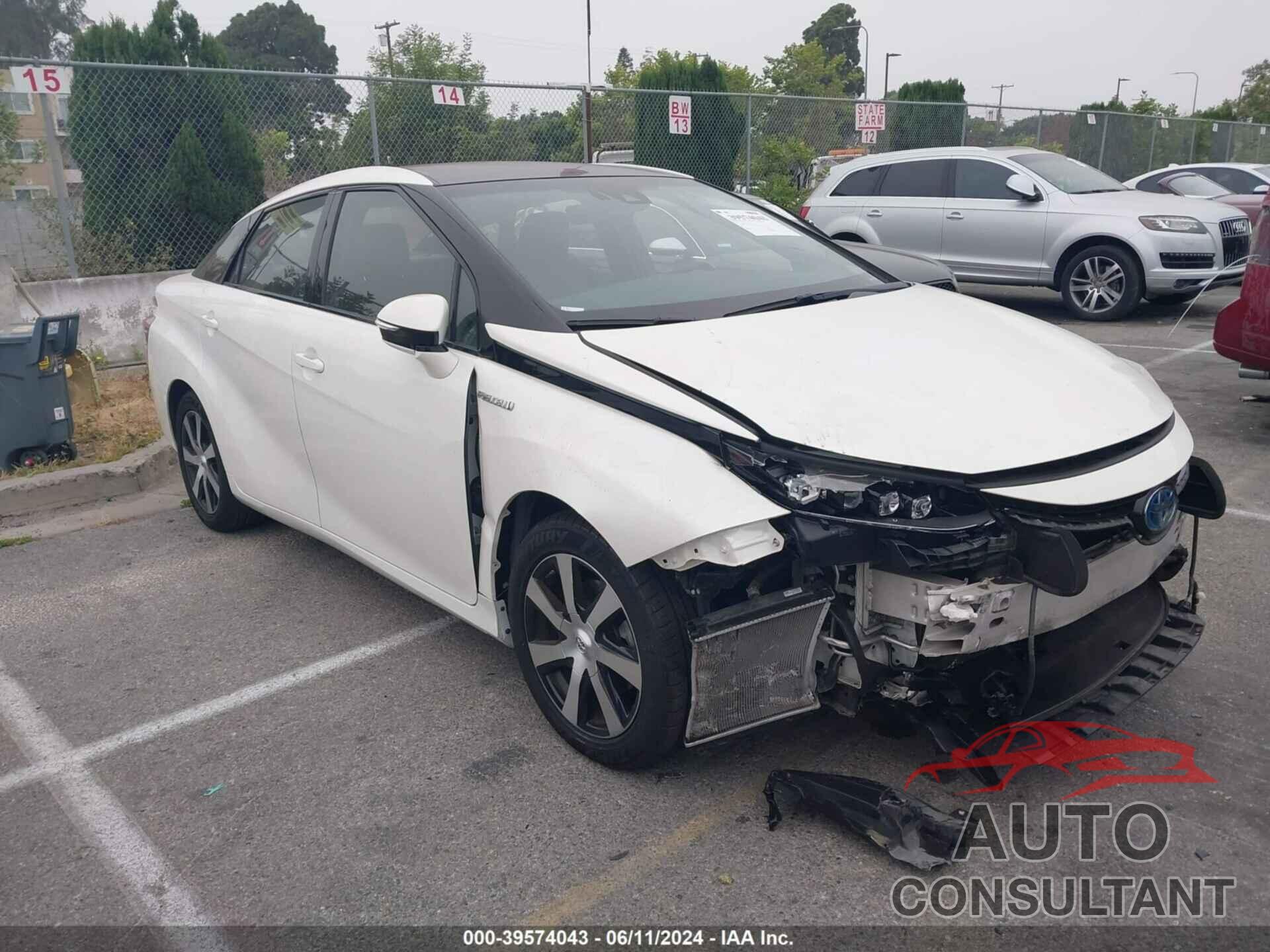 TOYOTA MIRAI 2020 - JTDBVRBD9LA008241