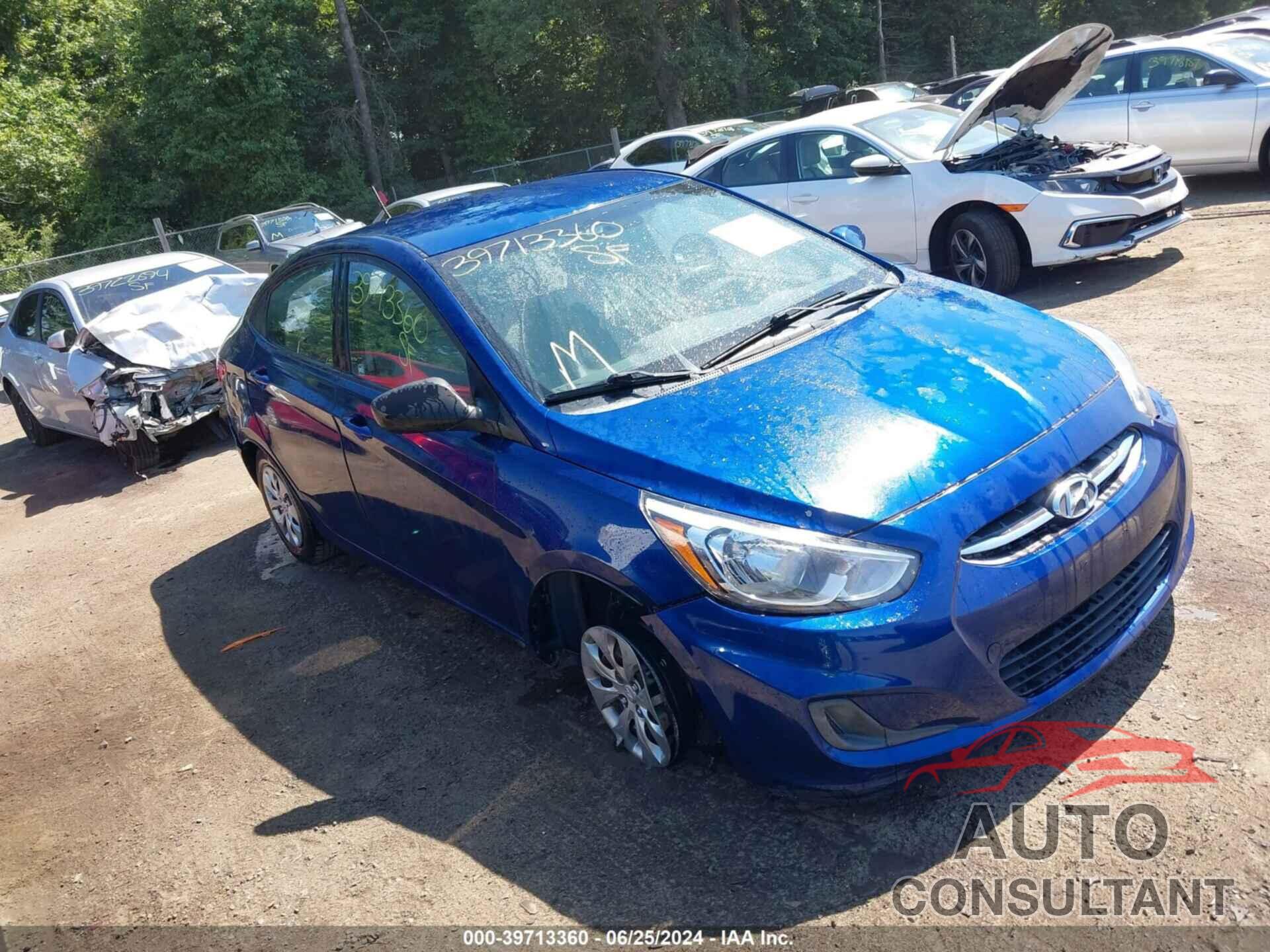 HYUNDAI ACCENT 2016 - KMHCT4AE8GU165346