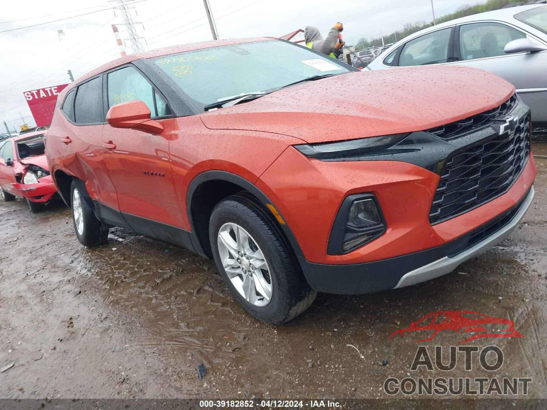 CHEVROLET BLAZER 2022 - 3GNKBCR48NS117018