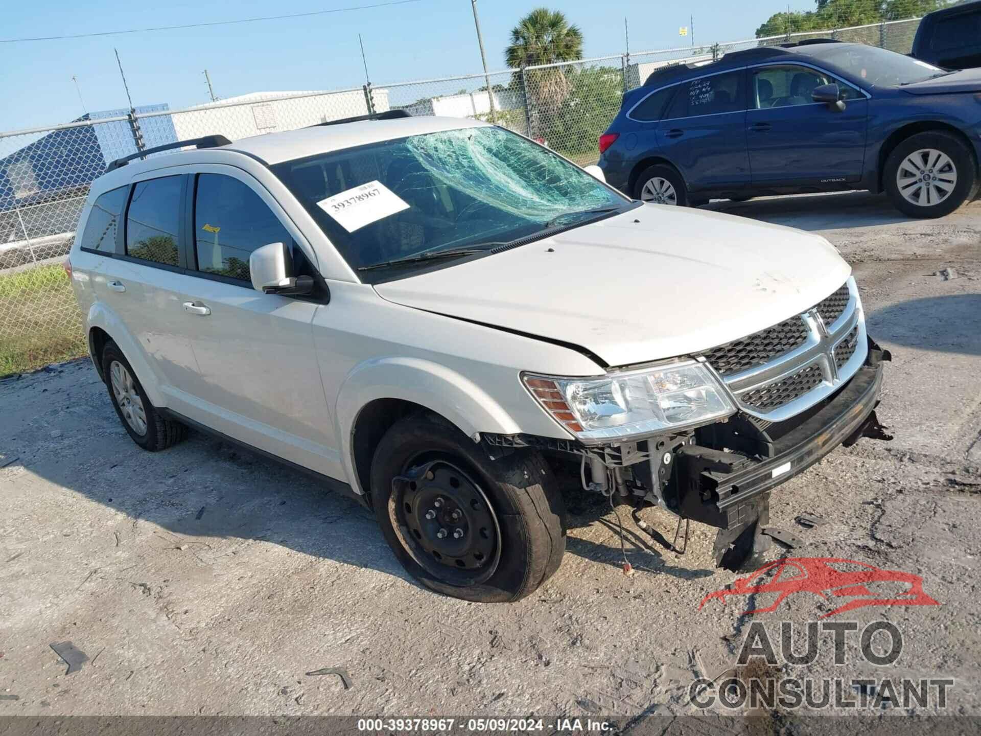 DODGE JOURNEY 2019 - 3C4PDCBB0KT868329