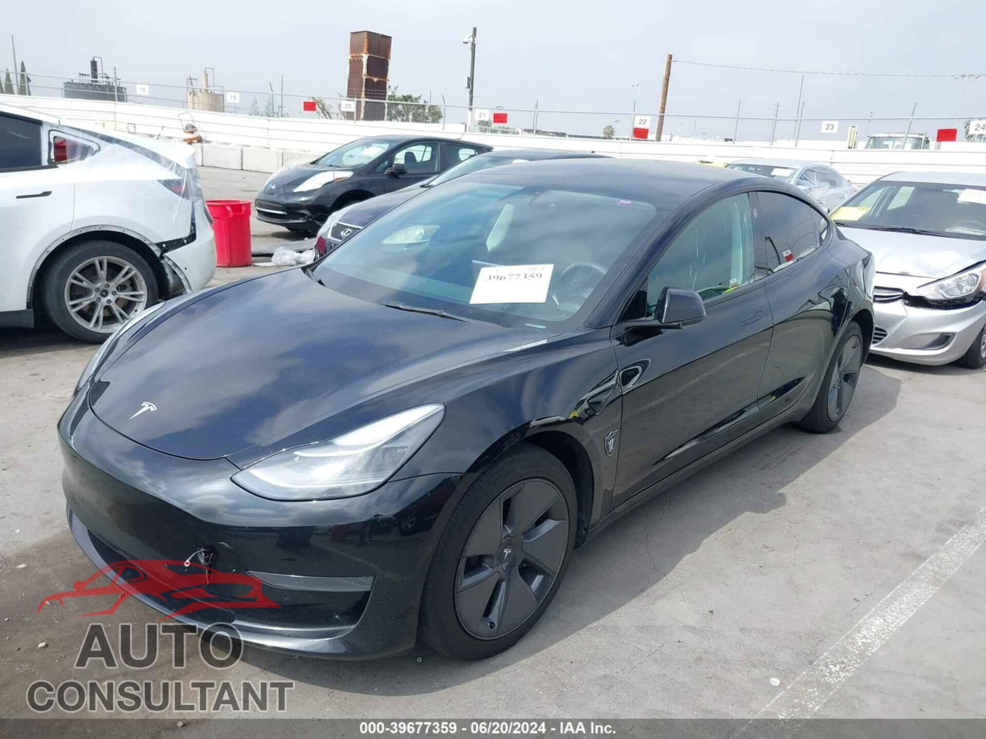 TESLA MODEL 3 2022 - 5YJ3E1EA7NF107934