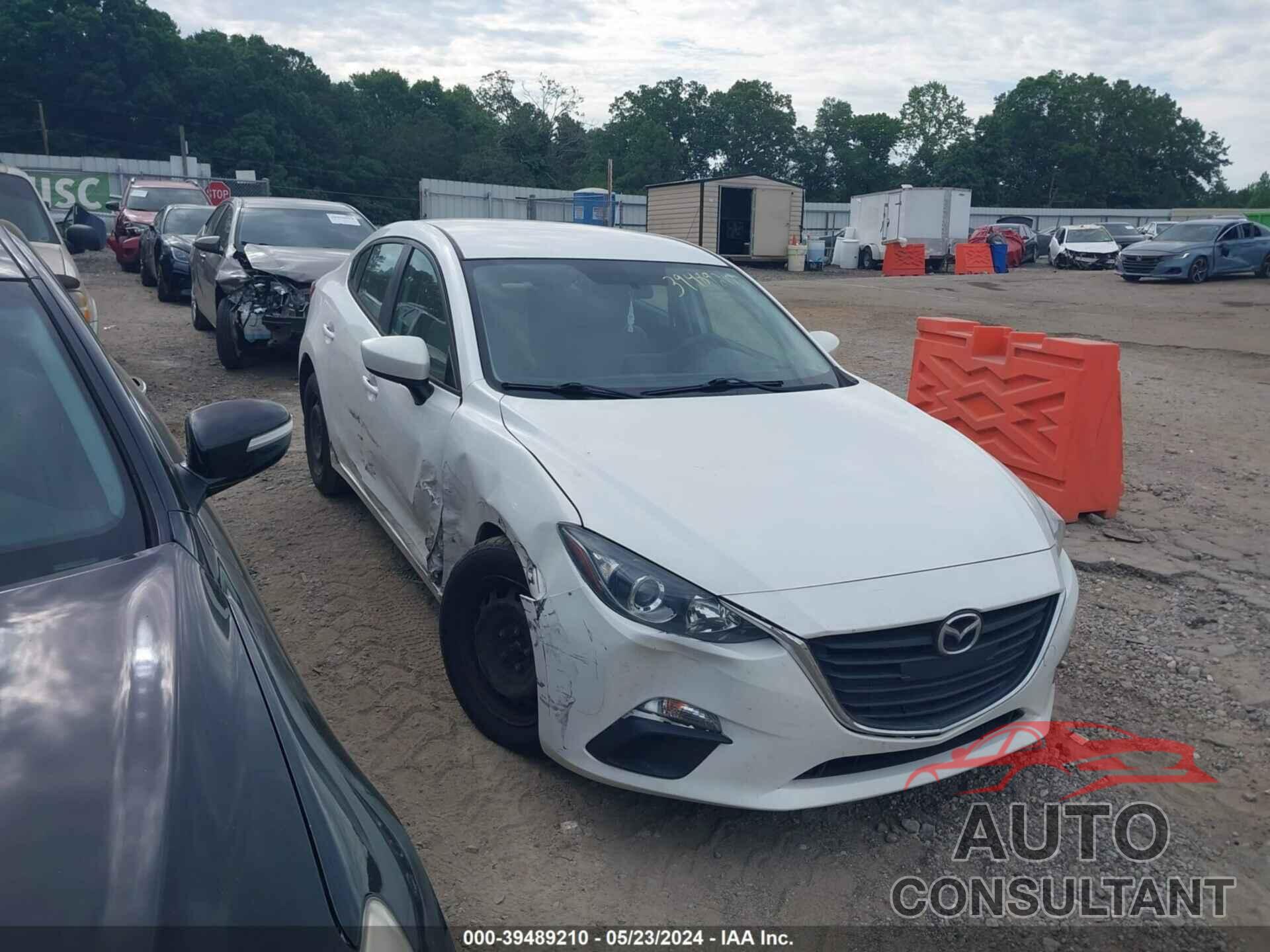 MAZDA 3 2016 - 3MZBM1T7XGM297102