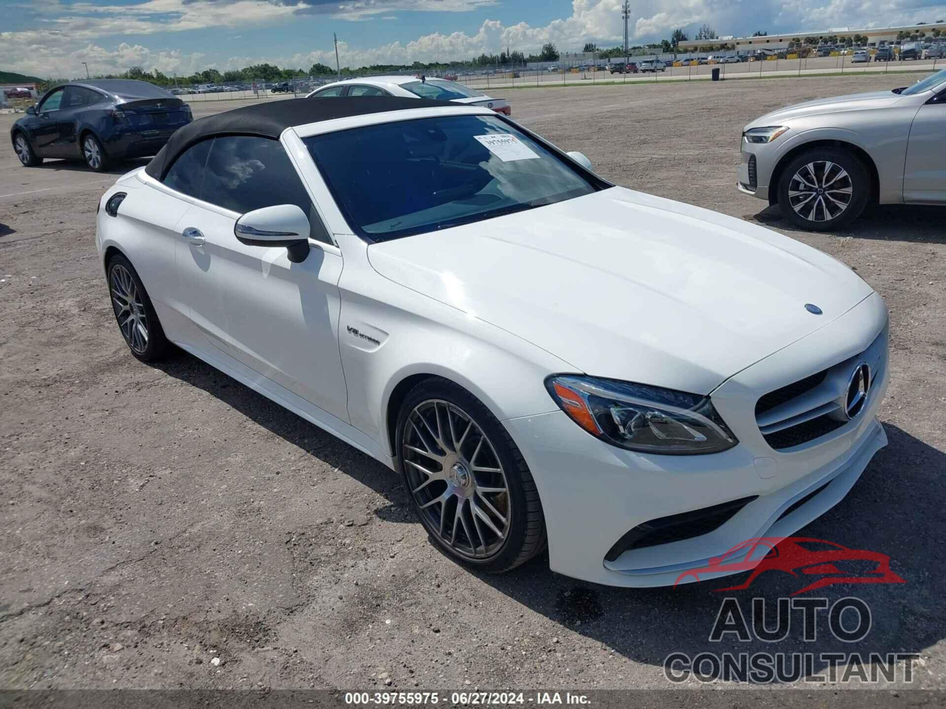 MERCEDES-BENZ AMG C 63 2017 - WDDWK8GB7HF524805