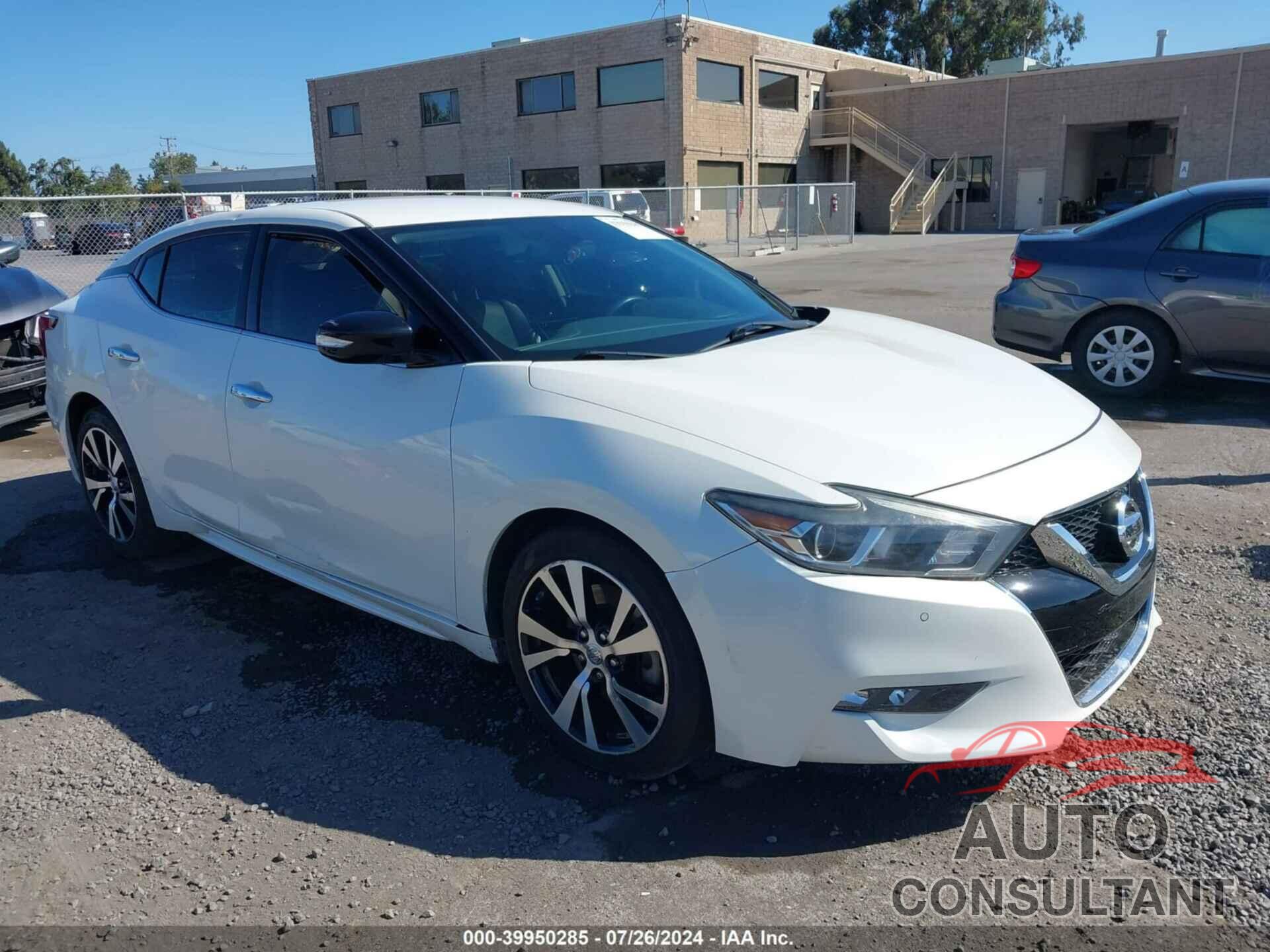 NISSAN MAXIMA 2018 - 1N4AA6AP7JC387698