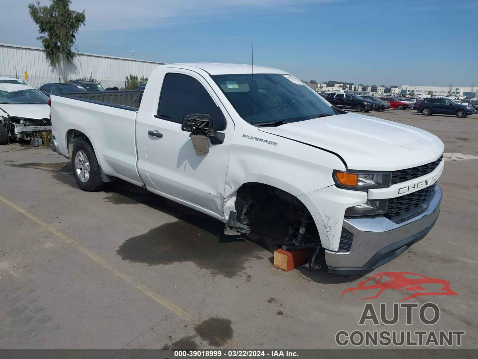 CHEVROLET SILVERADO 2021 - 3GCNWAEF9MG297410