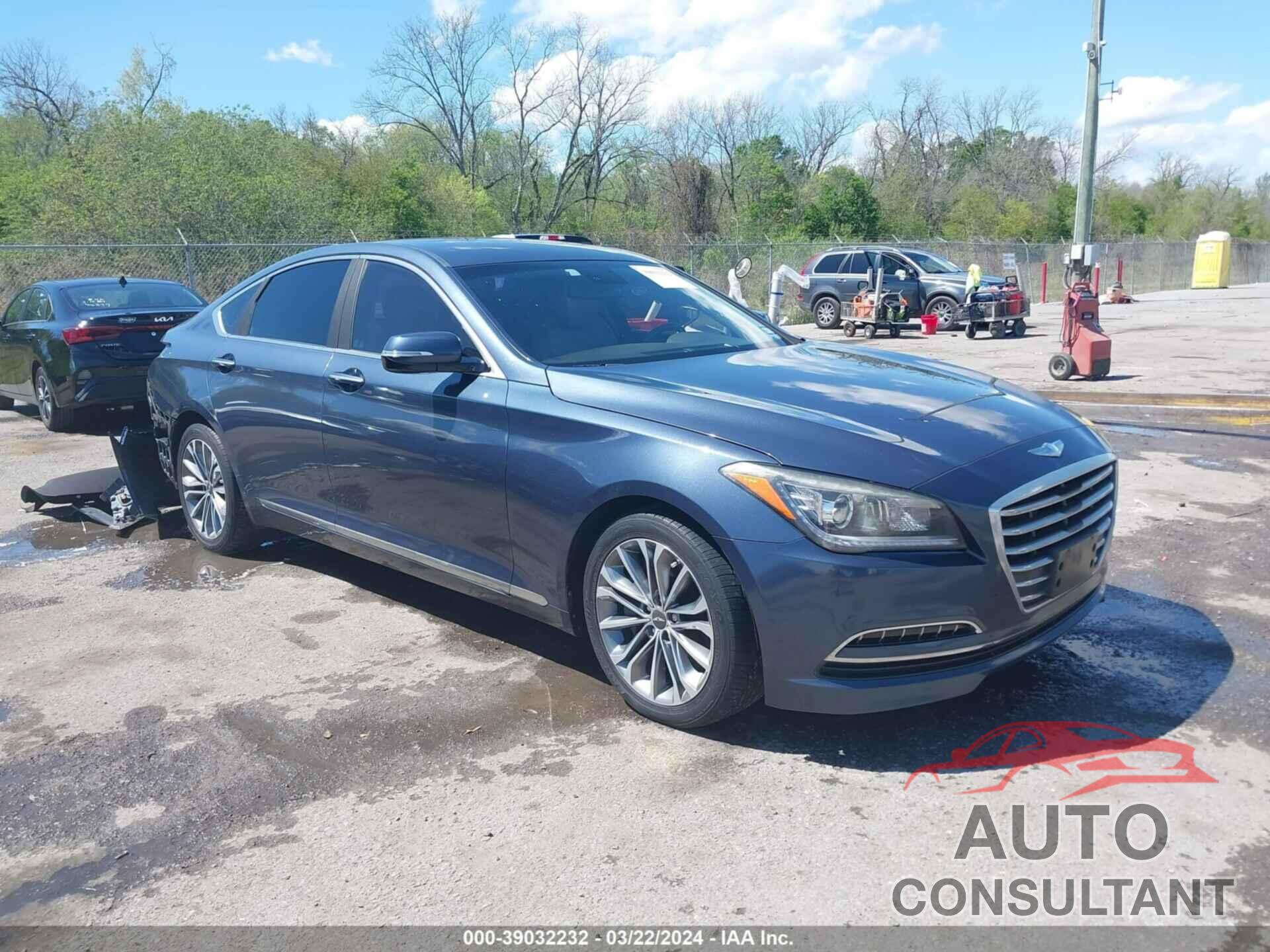 HYUNDAI GENESIS 2016 - KMHGN4JE0GU118873