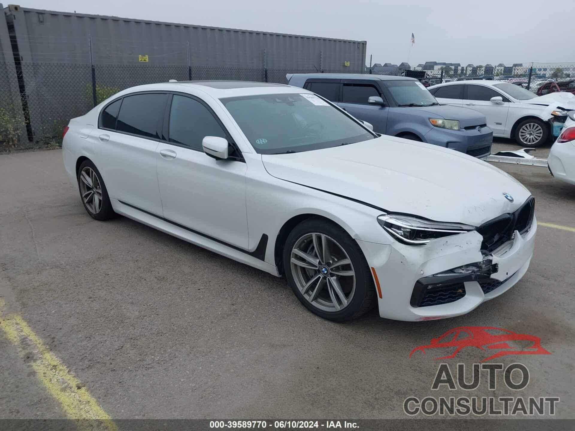 BMW 750I 2018 - WBA7F0C54JGM22847