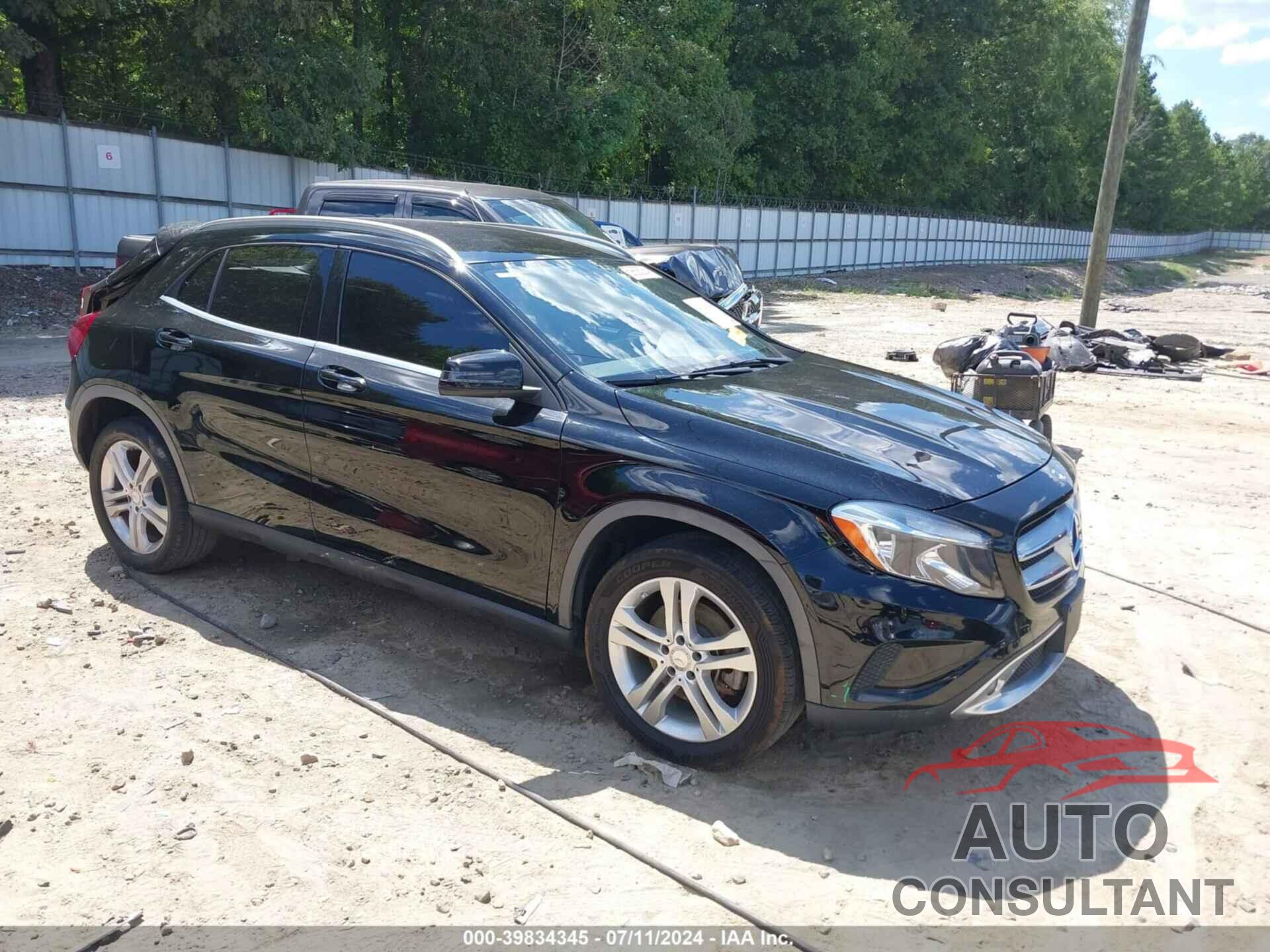 MERCEDES-BENZ GLA 250 2017 - WDCTG4EB9HJ341438