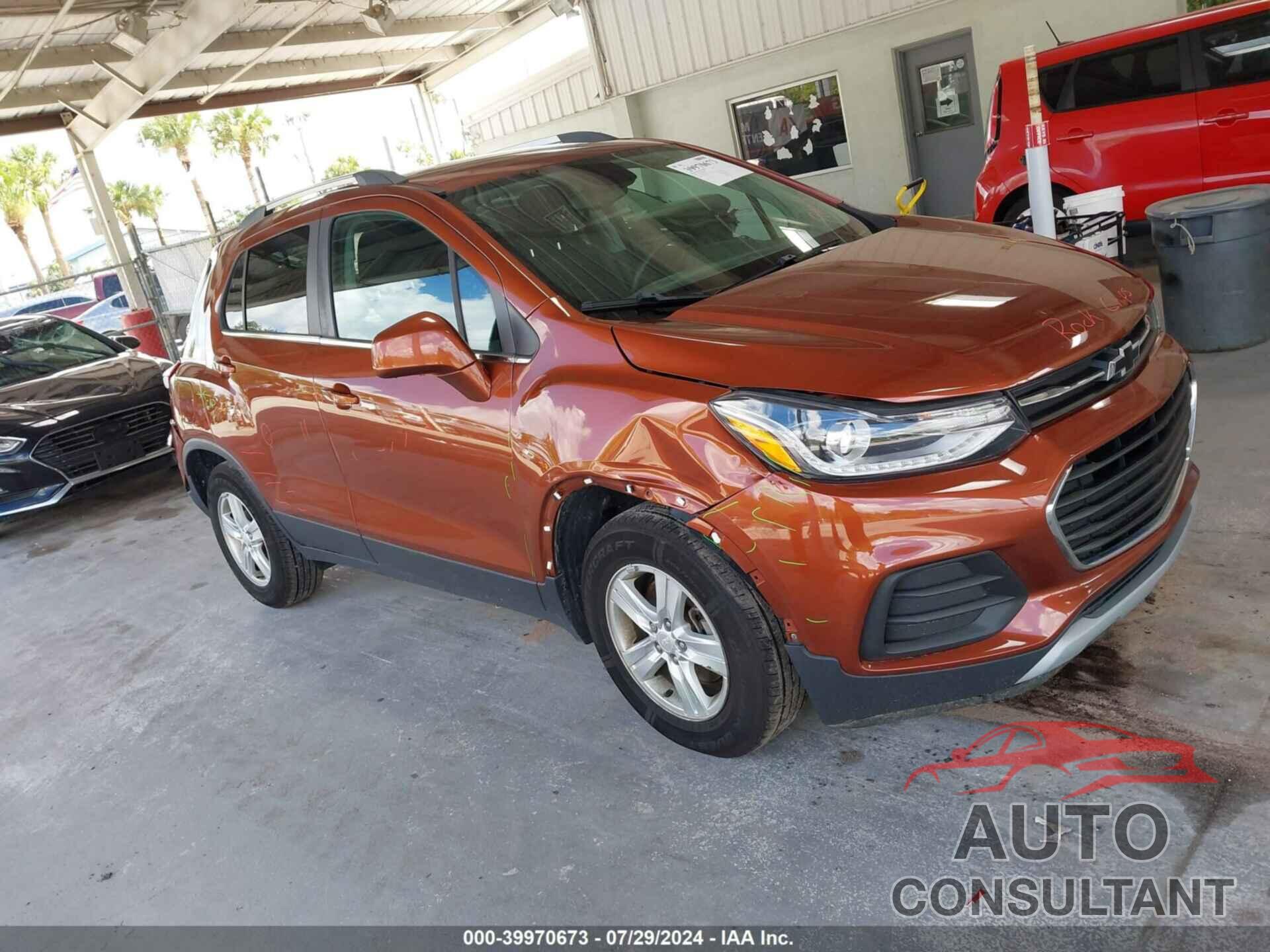 CHEVROLET TRAX 2019 - 3GNCJLSB5KL316906