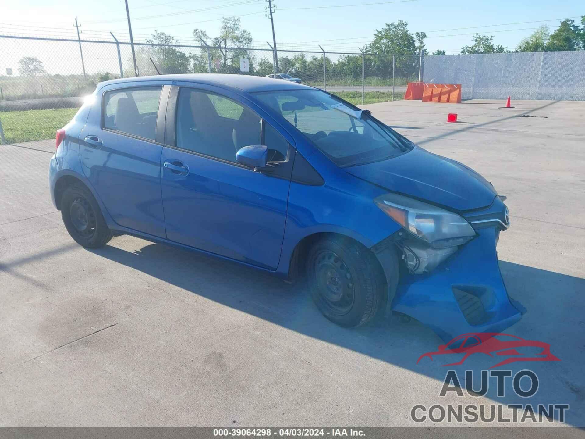 TOYOTA YARIS 2017 - VNKKTUD38HA071102