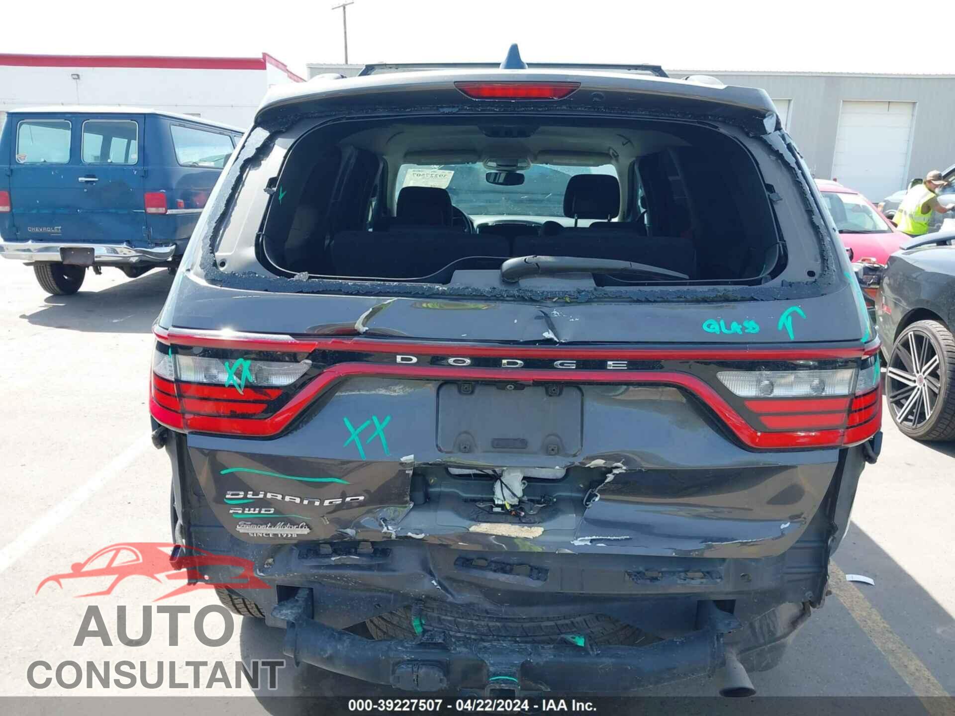 DODGE DURANGO 2017 - 1C4RDJAG7HC771515