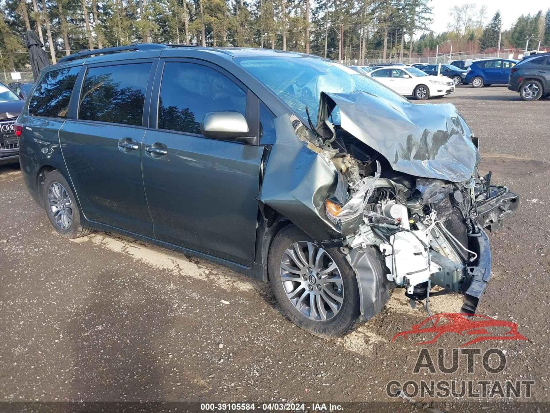 TOYOTA SIENNA 2018 - 5TDYZ3DC4JS907735