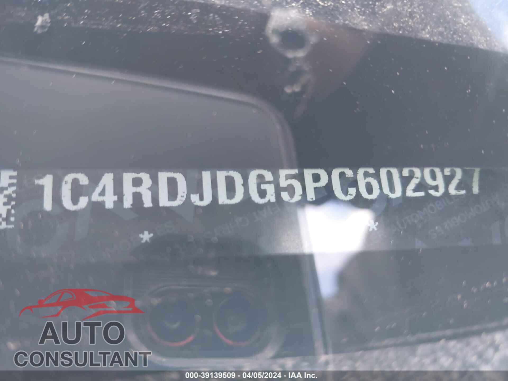 DODGE DURANGO 2023 - 1C4RDJDG5PC602927