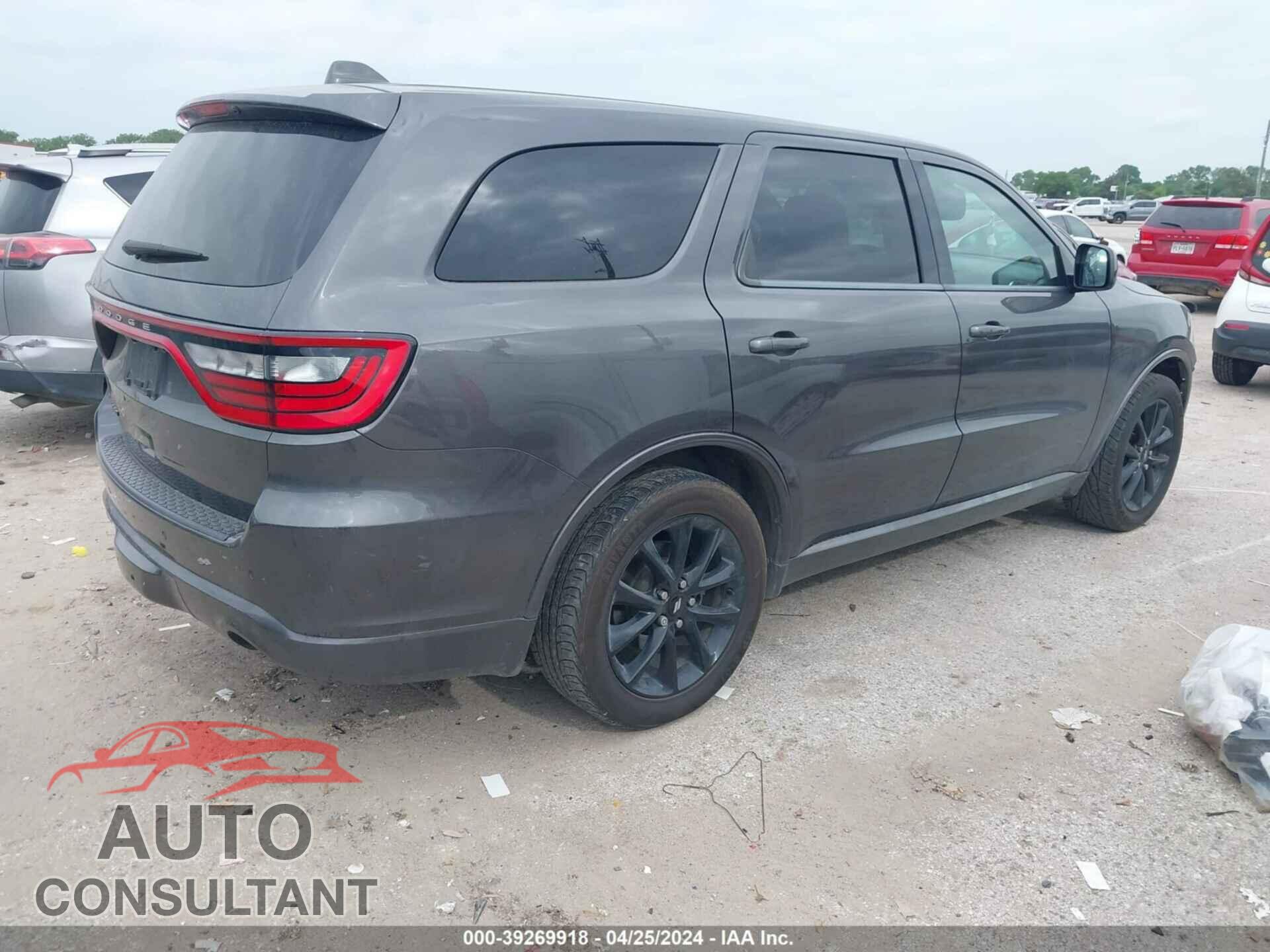 DODGE DURANGO 2019 - 1C4RDHAG4KC836367