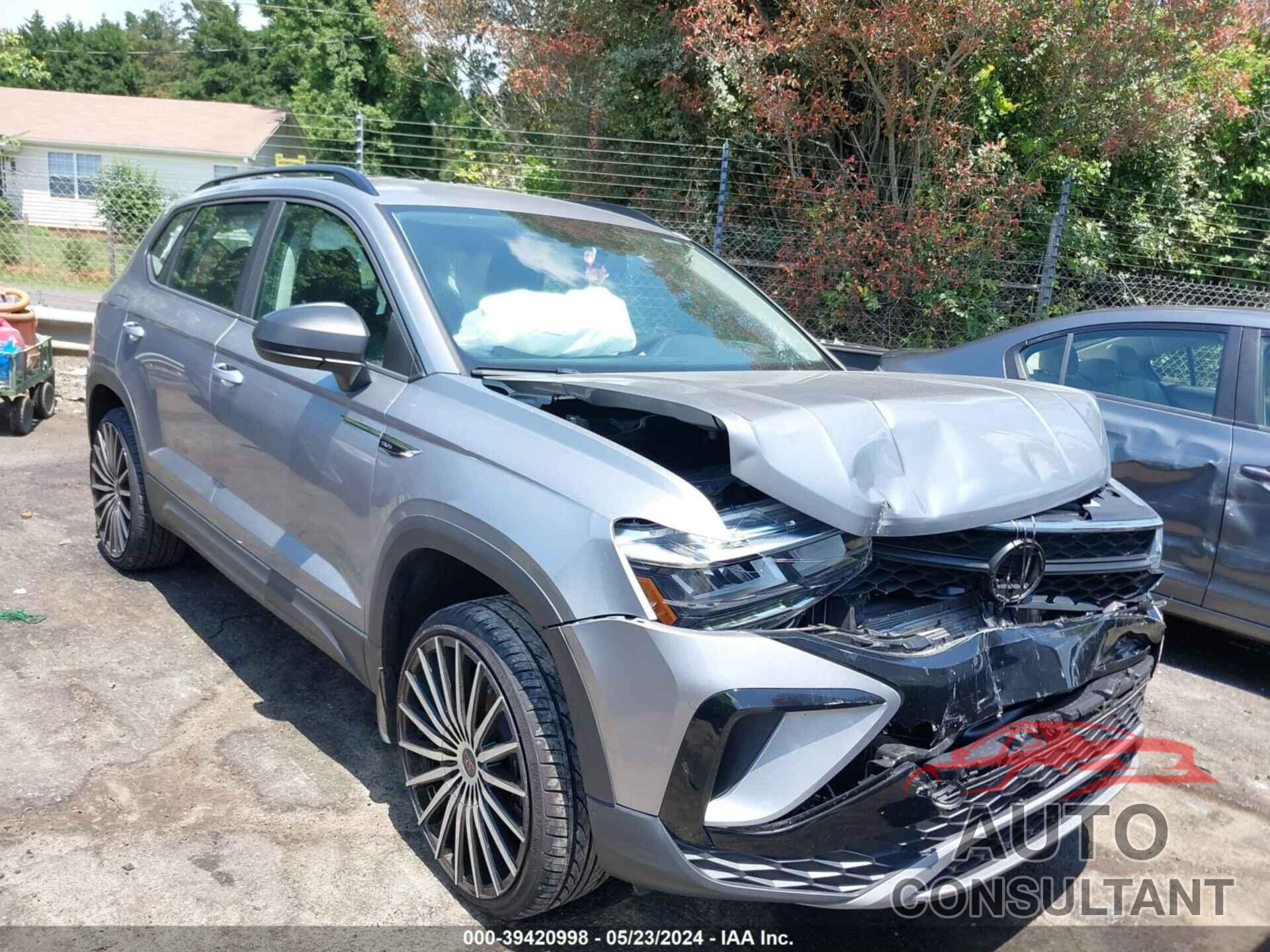 VOLKSWAGEN TAOS 2022 - 3VVCX7B20NM095603