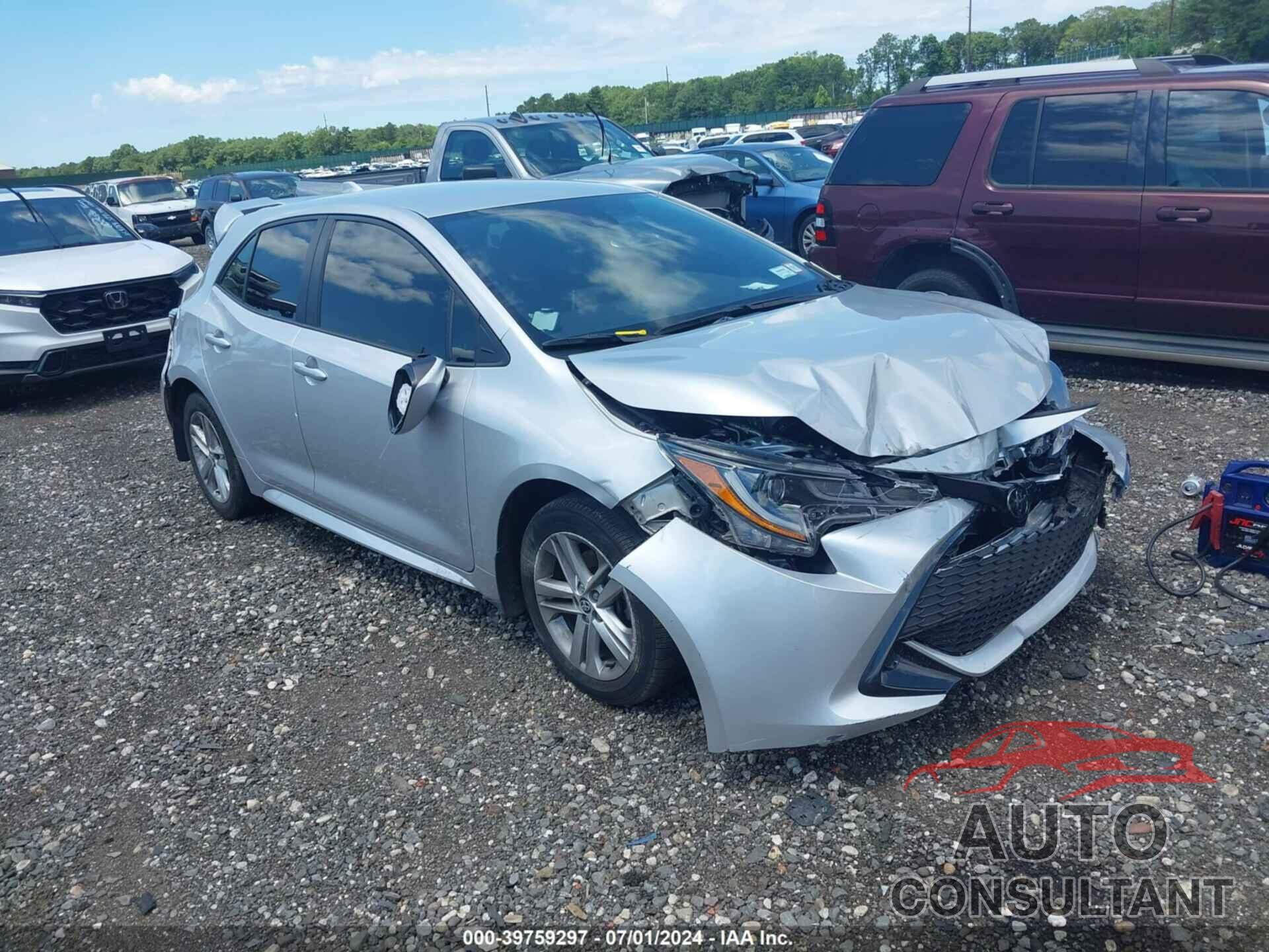 TOYOTA COROLLA 2022 - JTND4MBE7N3187728